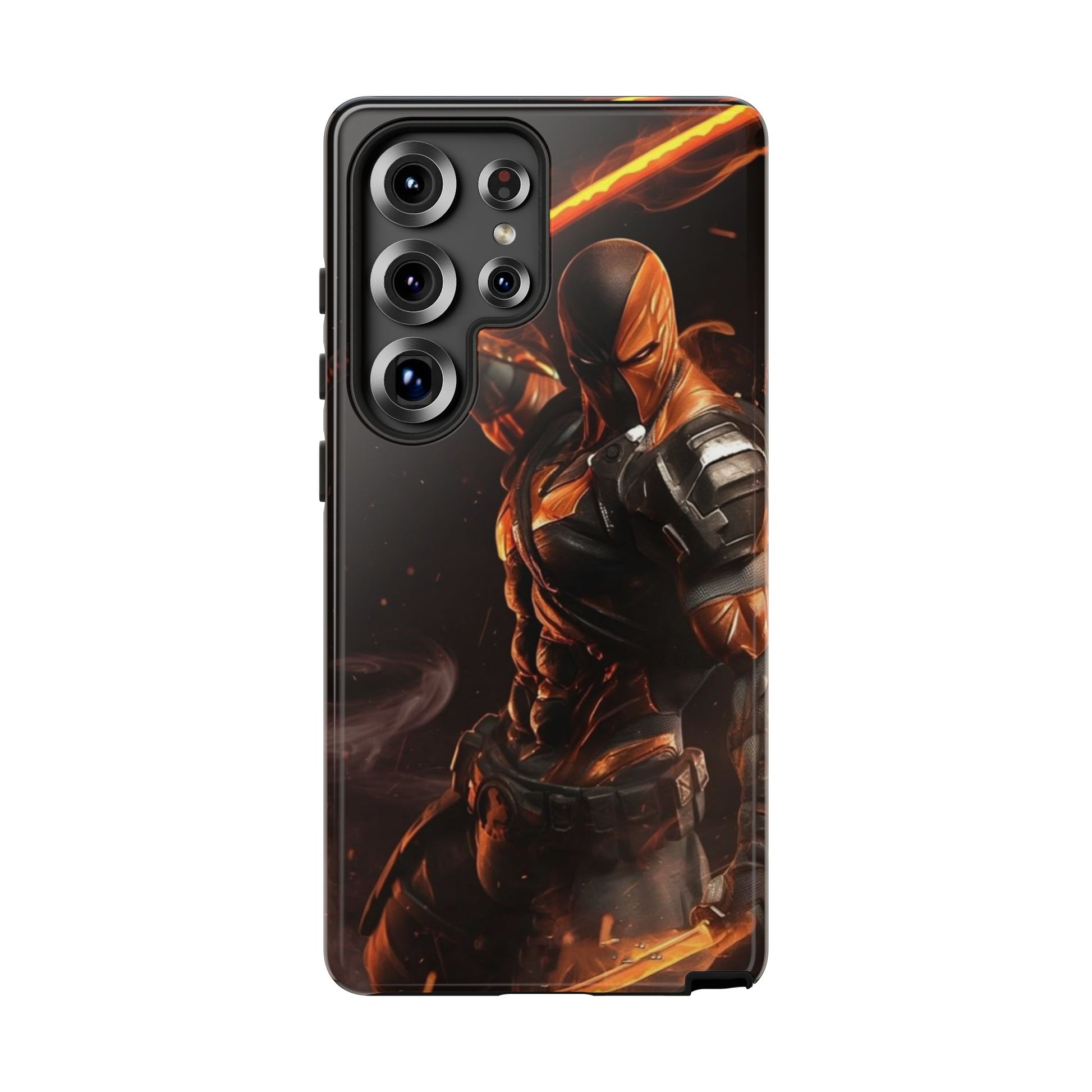 DC Comics Death Stroke Tough Cases for iPhones, Samsung, and Pixel