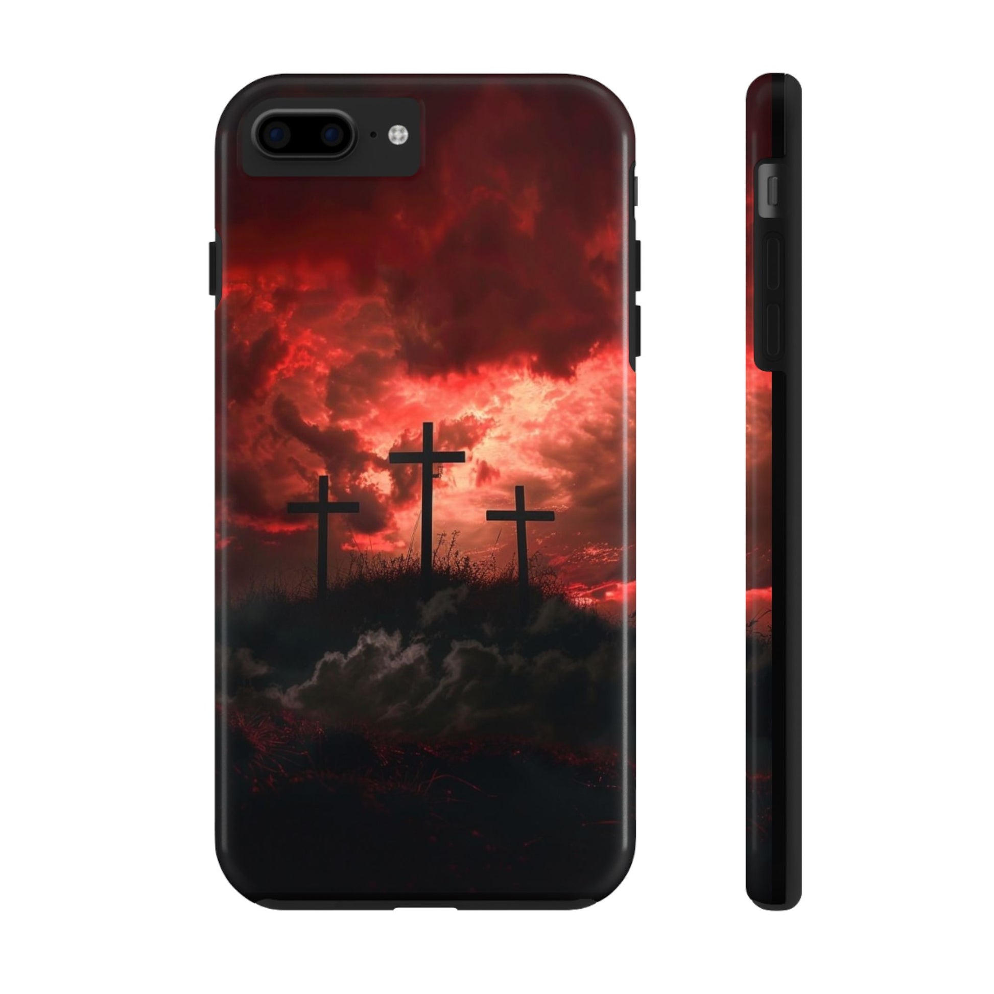 Crosses at Golgotha Christian Cases for iPhones & Samsung Phones