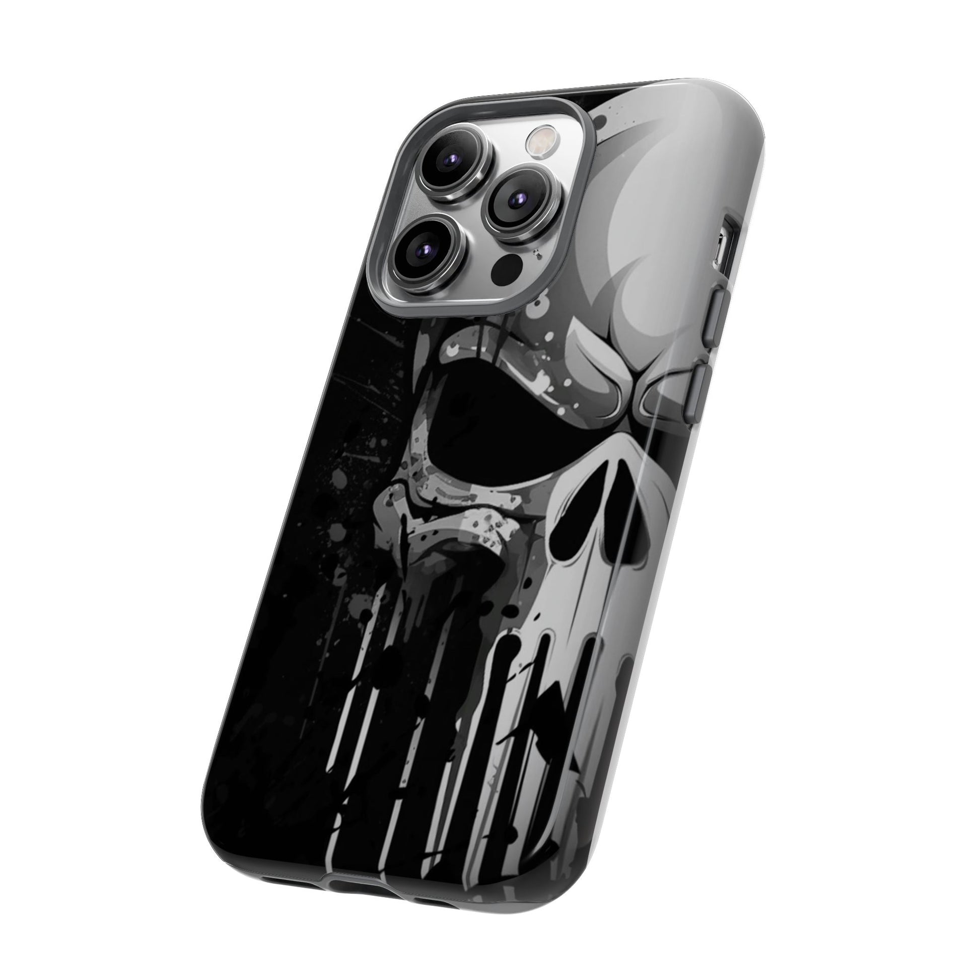 Punisher Skull Tough Cases for iPhones, Samsung, and Pixel