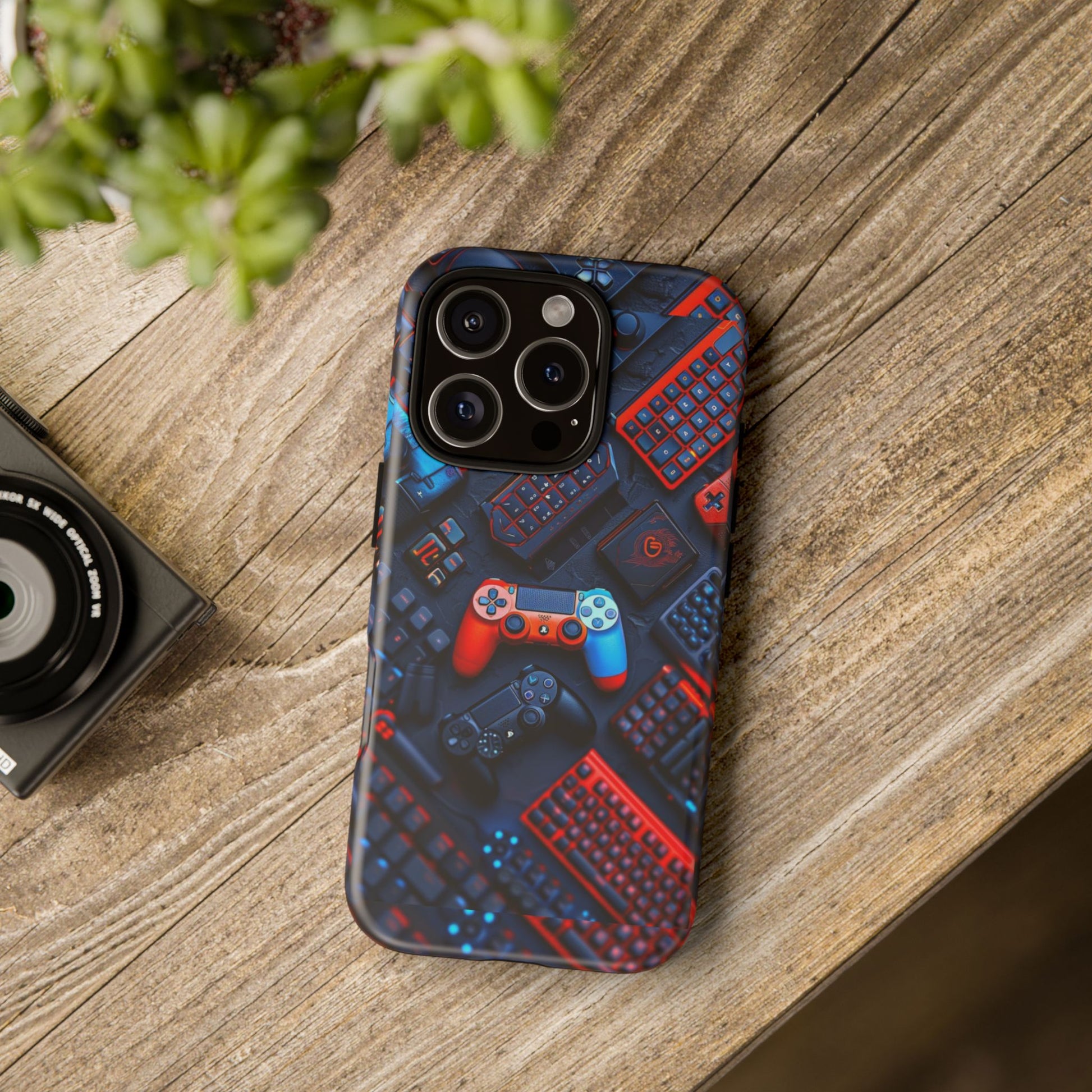 Gamer Themed Controllers Tough Cases for iPhones, Samsung, and Pixel
