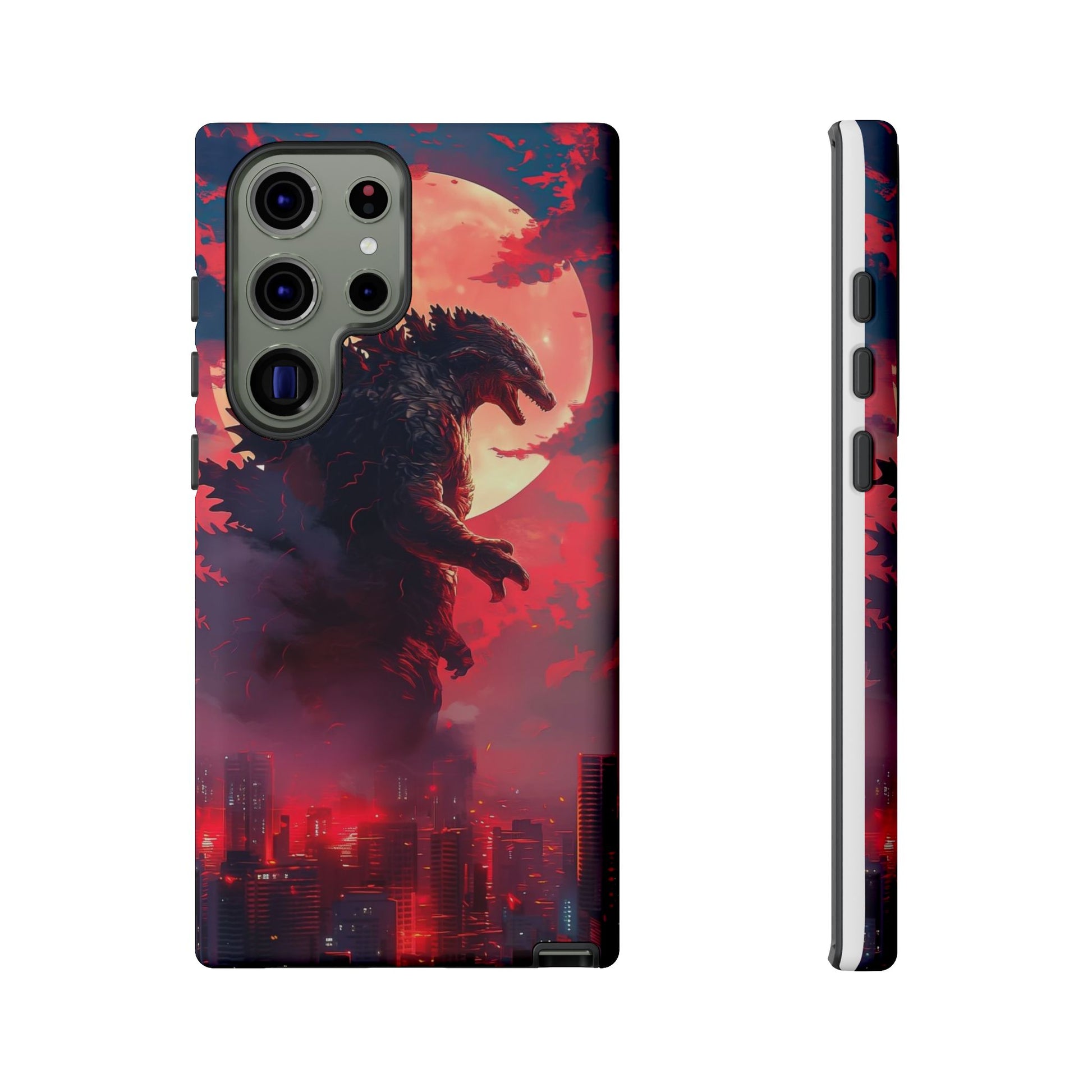 King of Monsters Godzilla Tough Phone Cases for iPhones, Samsung, and Pixel
