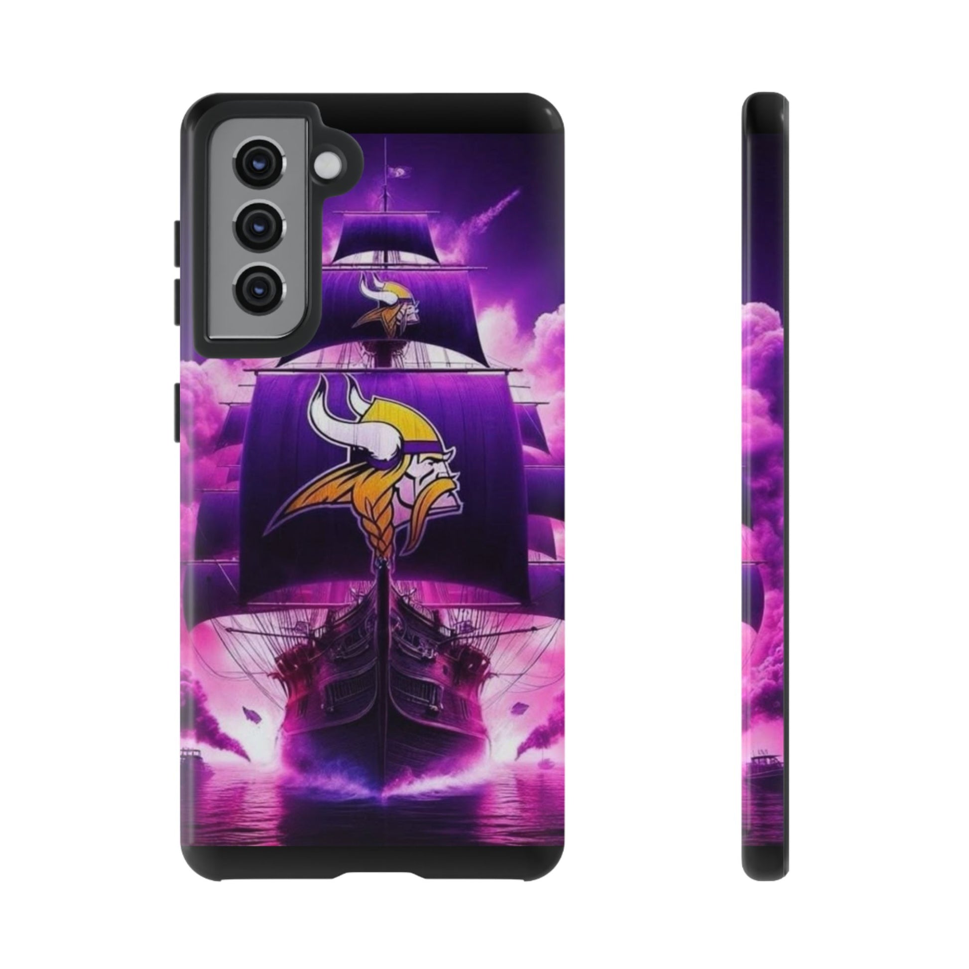 Minnesota Vikings Ship Football Phone Case, Tough Cases for iPhones, Samsung, and Pixel