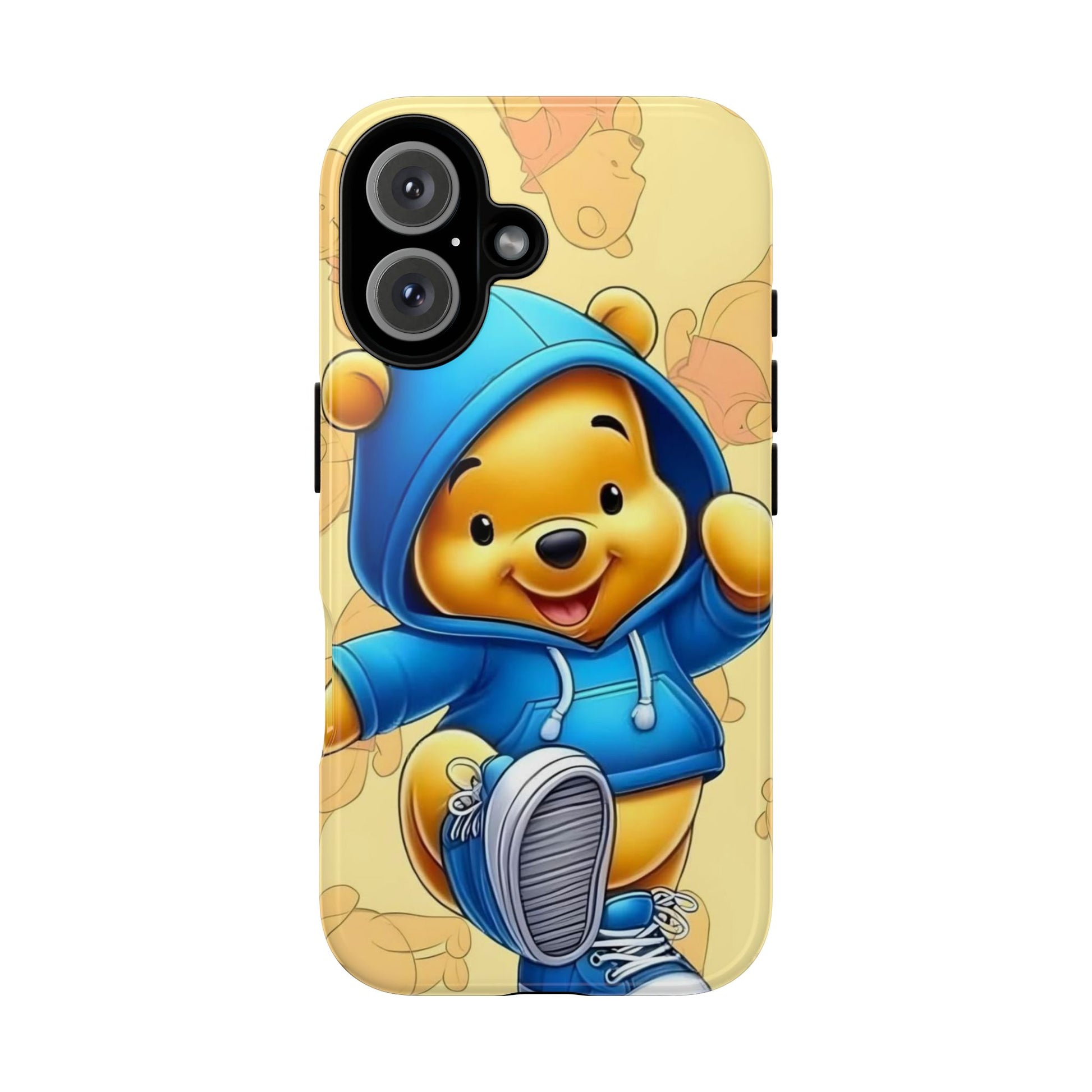 Cute Pooh Bear Phone Case, Tough Case