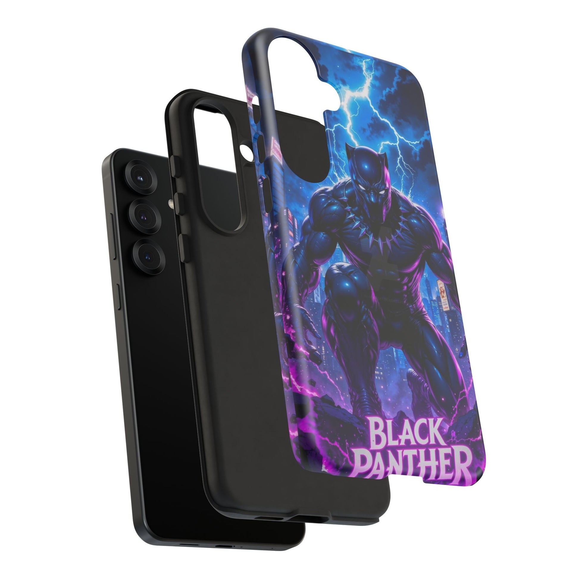 Black Panther Phone Case, Tough Cases for iPhones, Samsung, and Pixel