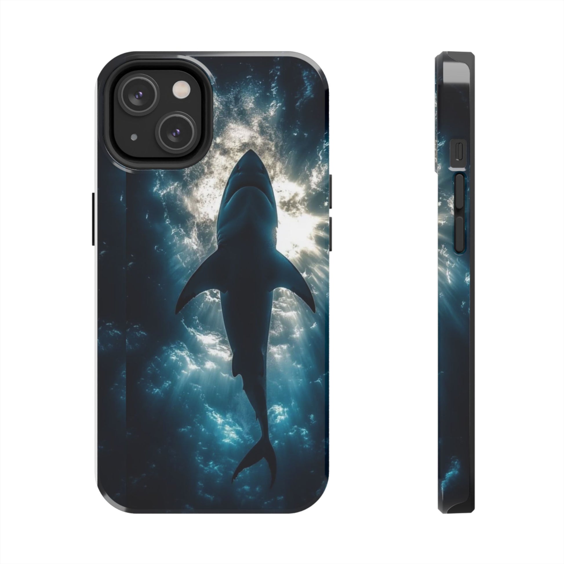 Great White Shark Themed Tough Phone Cases for Iphones & Samsung Phones