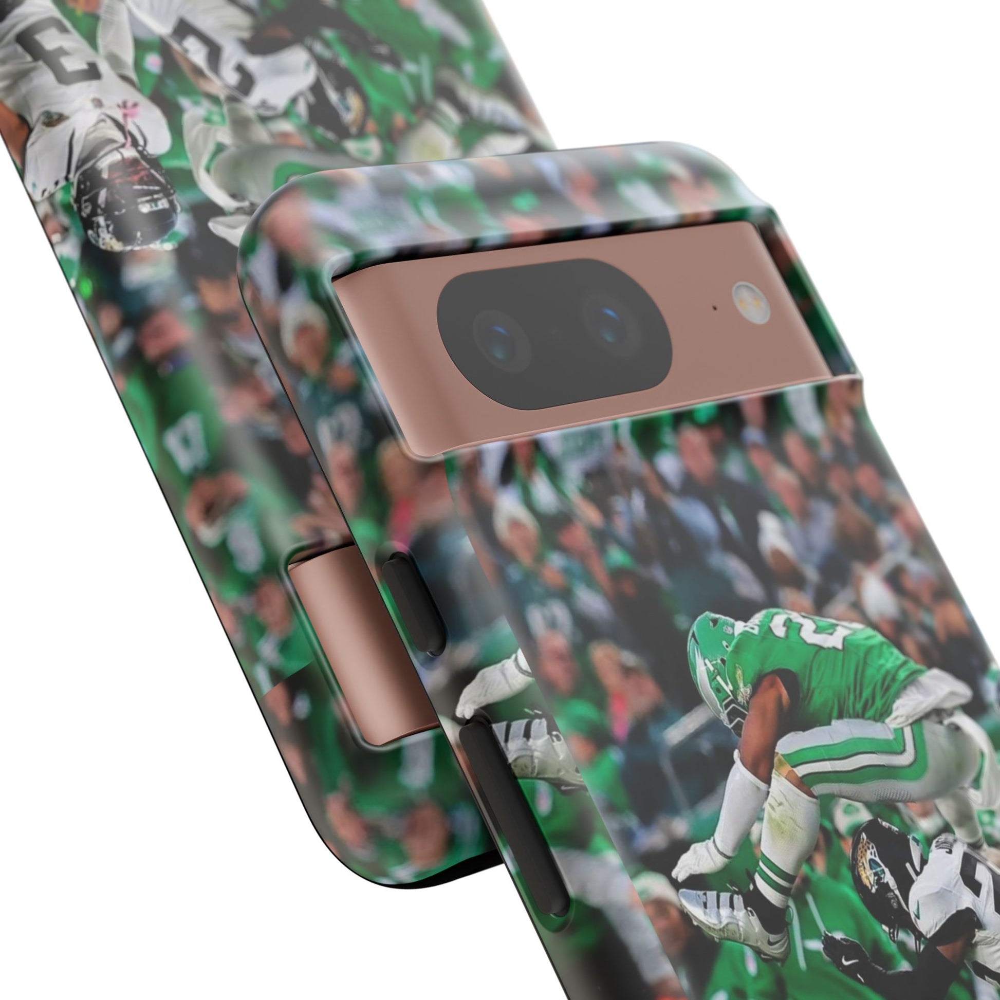 Saquon Barkley The Huddle Eagles Football Tough Cases for iPhones, Samsung, and Pixel