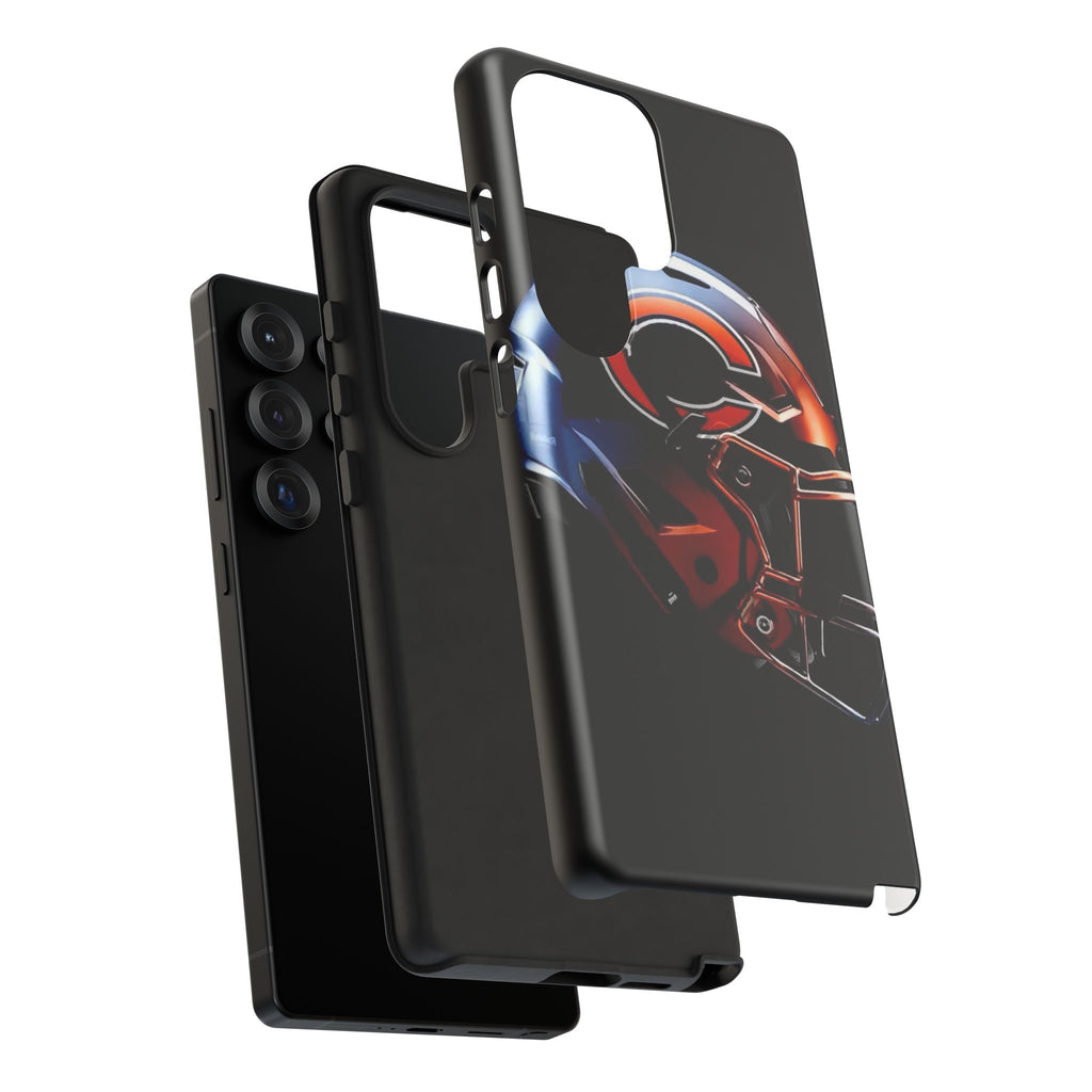 Football Helmet Chicago Bears Phone Case, Tough Cases for iPhones, Samsung, and Pixel