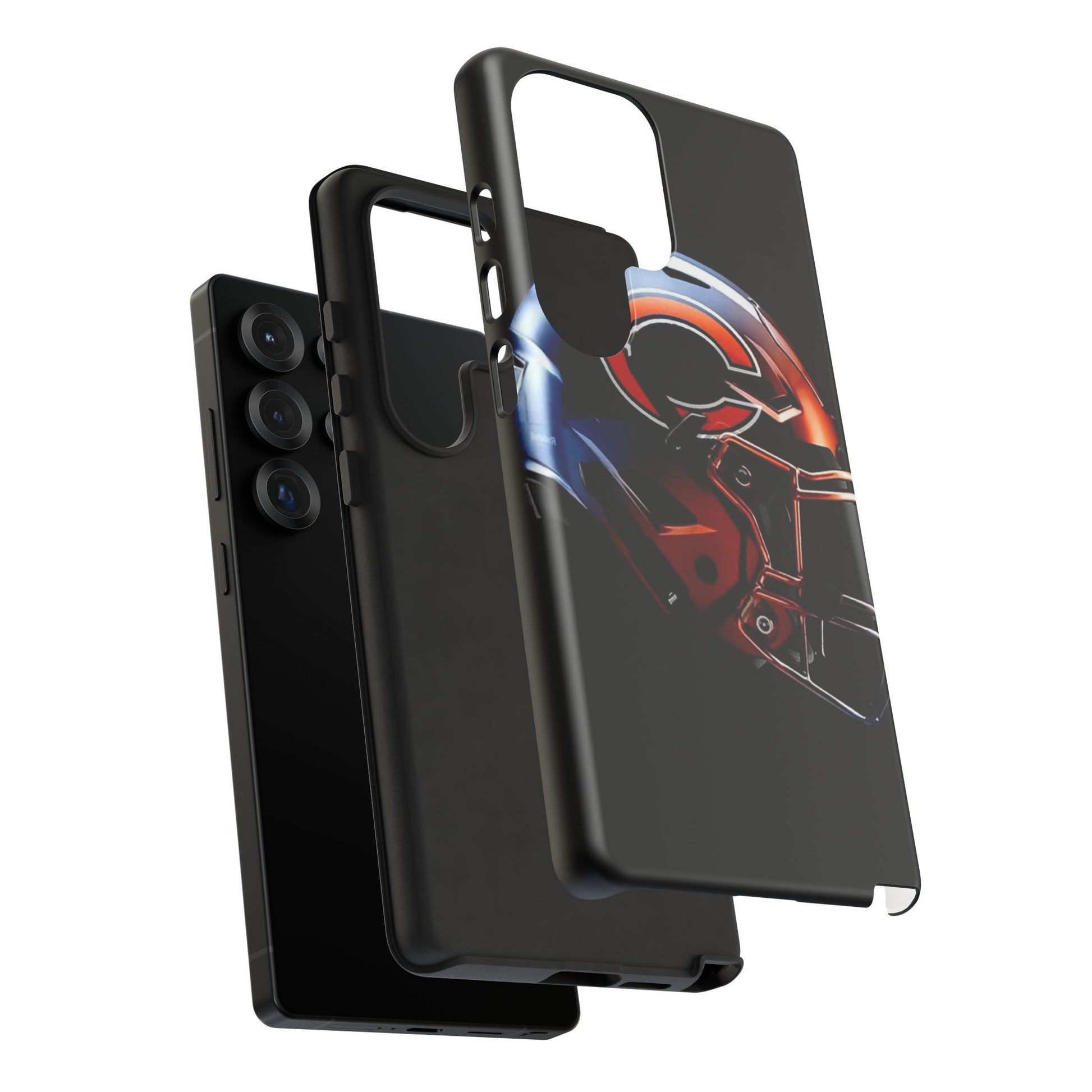 Football Helmet Chicago Bears Phone Case, Tough Cases for iPhones, Samsung, and Pixel