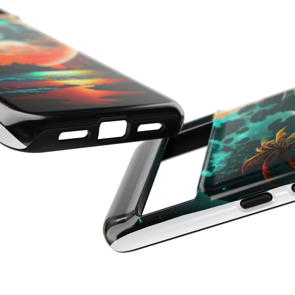 Fantasy Beach Sunset Landscape Phone Case for iPhone, Samsung Galaxy, & Pixel Phones