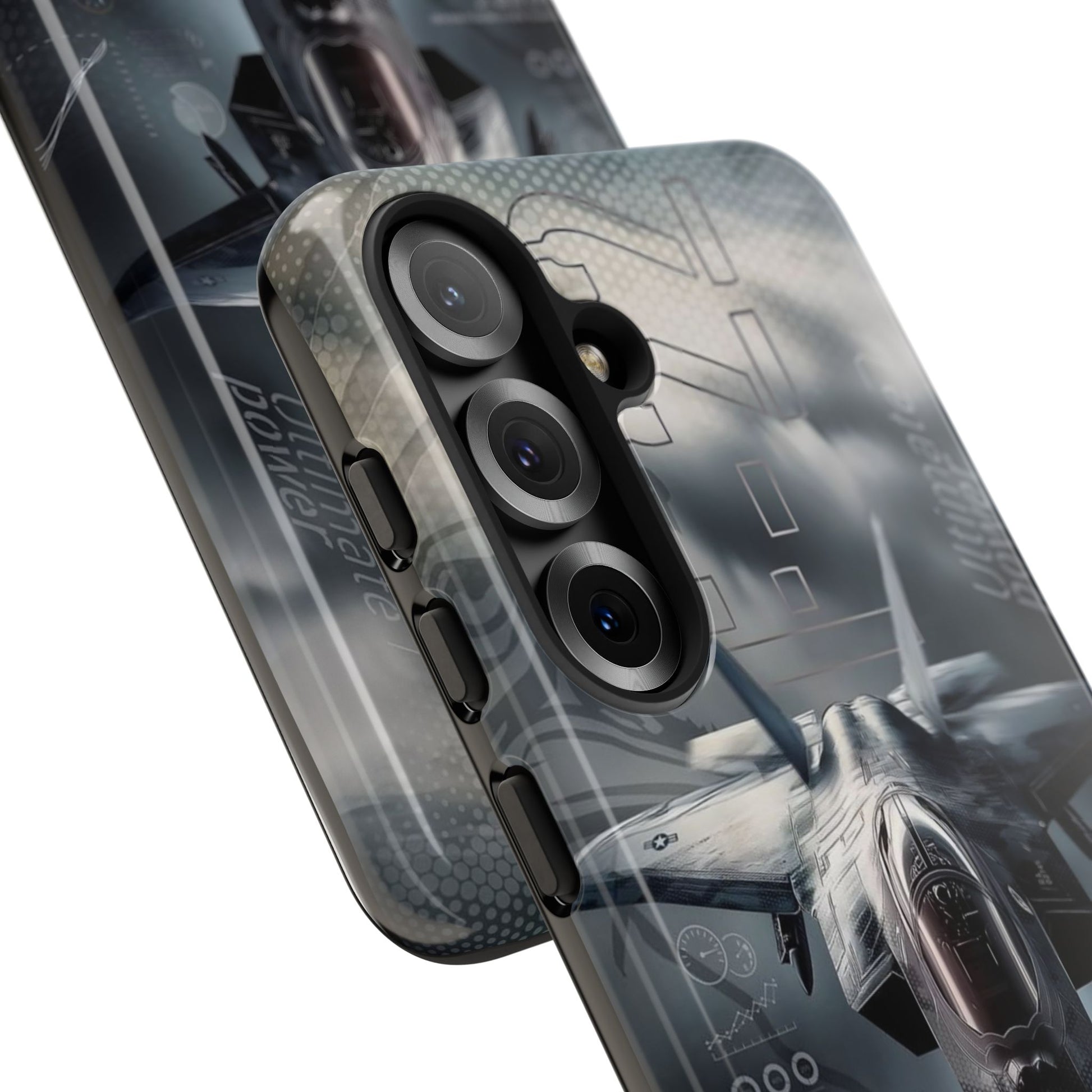 F-22 Raptor Fighter Jet Tough Cases for iPhones, Samsung, and Pixel