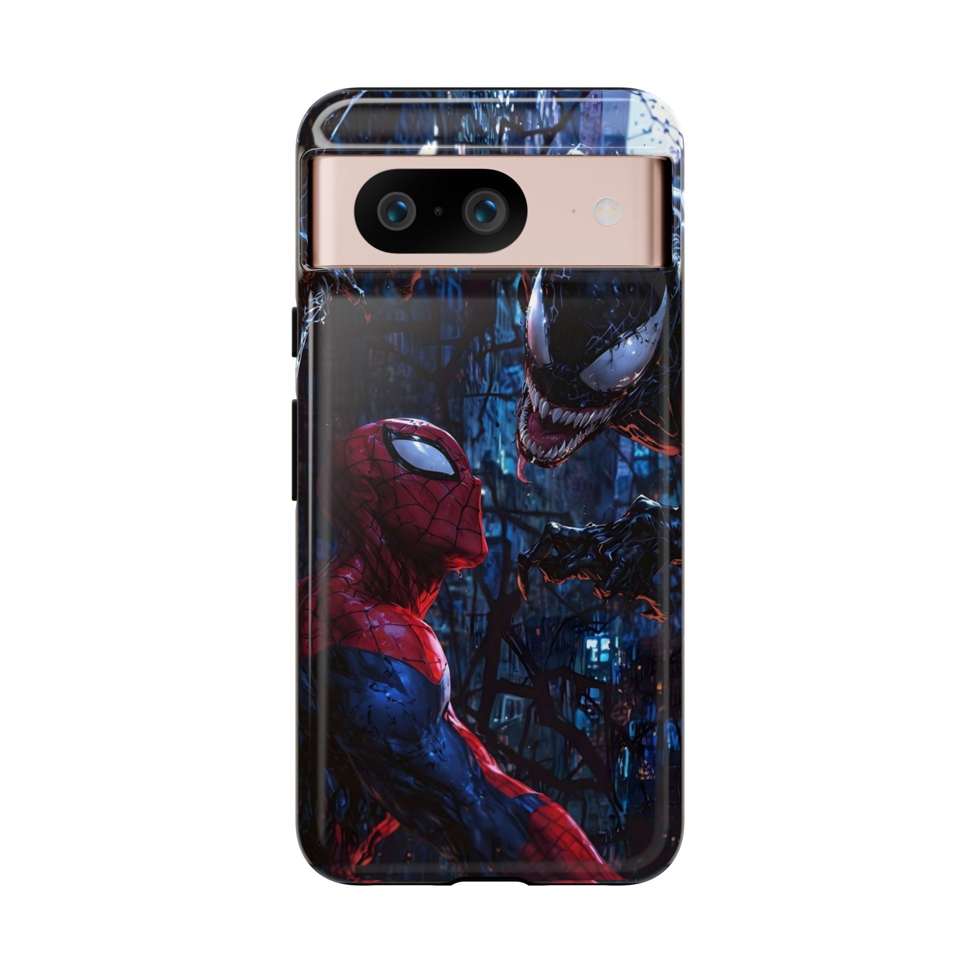 Venom x Spiderman Phone Case, Tough Cases for iPhones, Samsung, and Pixel