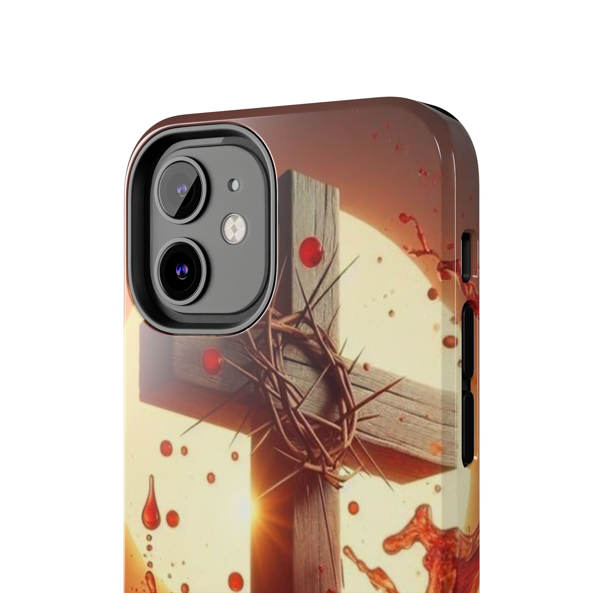 Blood of Christ Christian Theme Phone Cases for iPhones & Samsung Phones