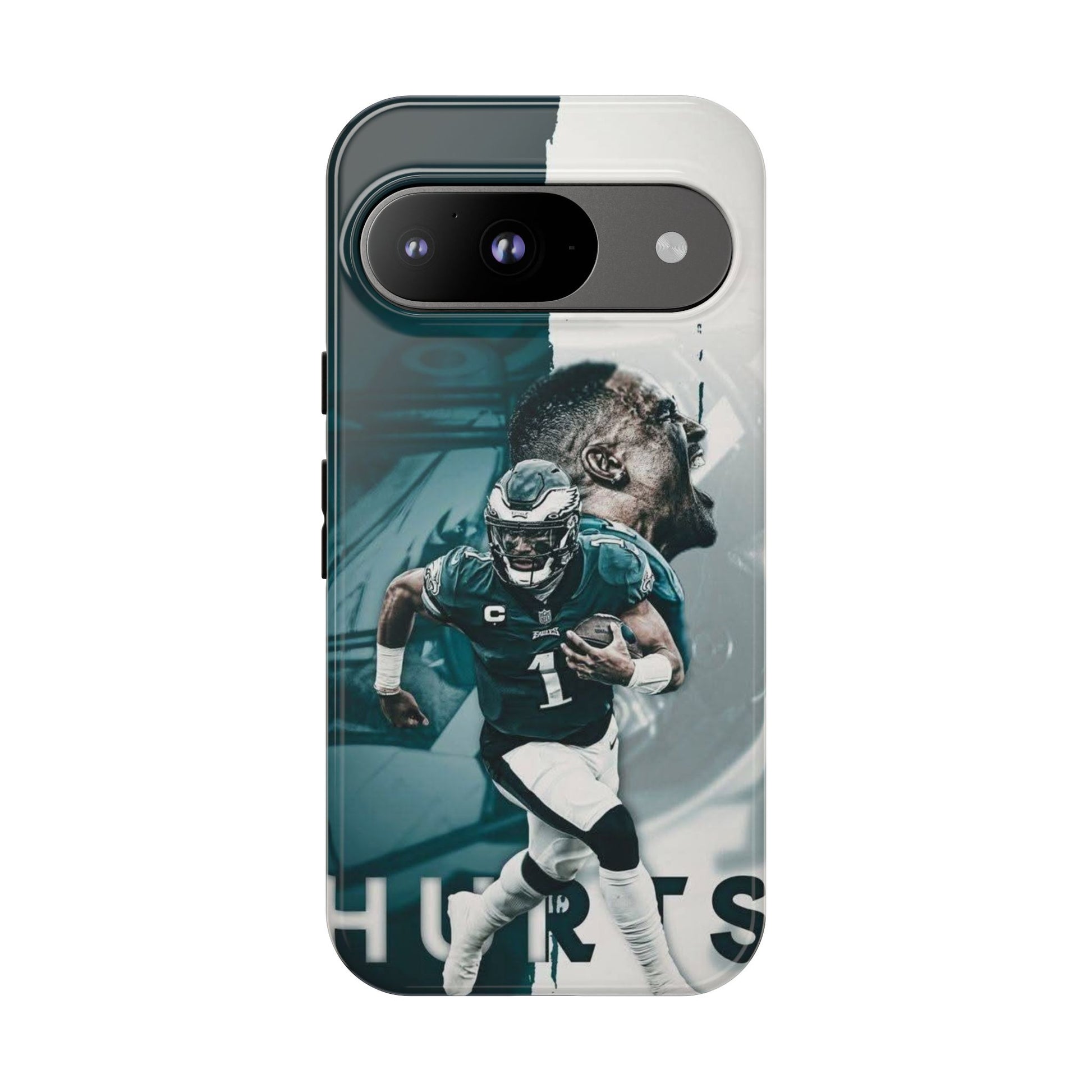 Jalen Hurts Eagles Football Tough Cases for iPhones, Samsung, and Pixel