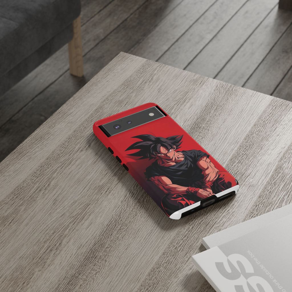 Anime Goku Dragon ball Z Tough Cases for iPhones, Samsung, and Pixel