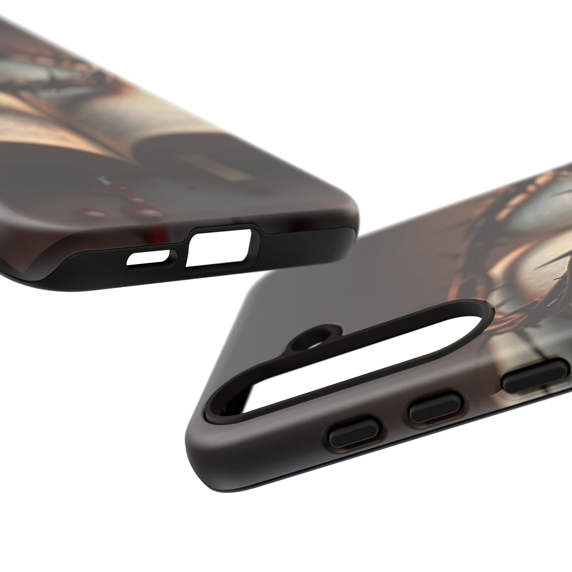 Crown of Thorns and Bible Christian Tough Cases for iPhones, Samsung, and Pixel