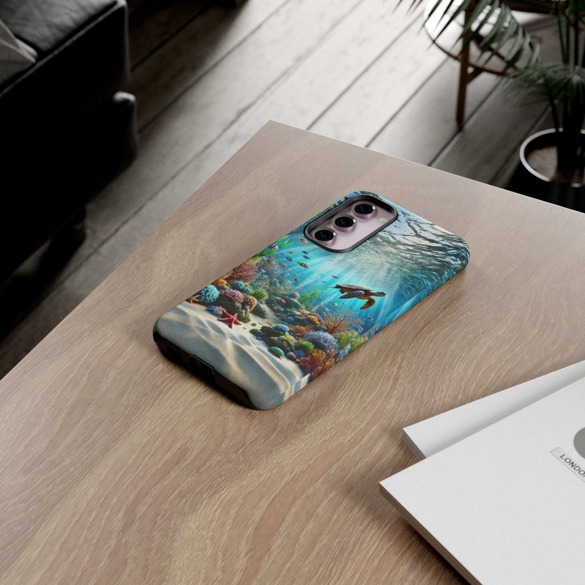 Under Sea Landscape Tough Cases for iPhones, Samsung, and Pixel
