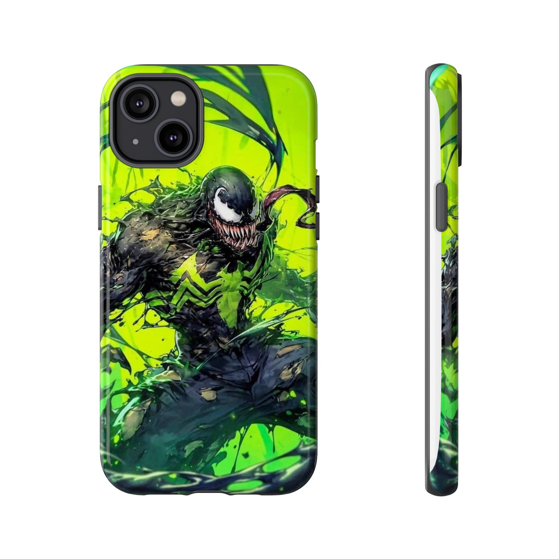 Evil Venom Phone Case, Tough Cases, Marvel Comics Phone for iPhones, Samsung, and Pixel