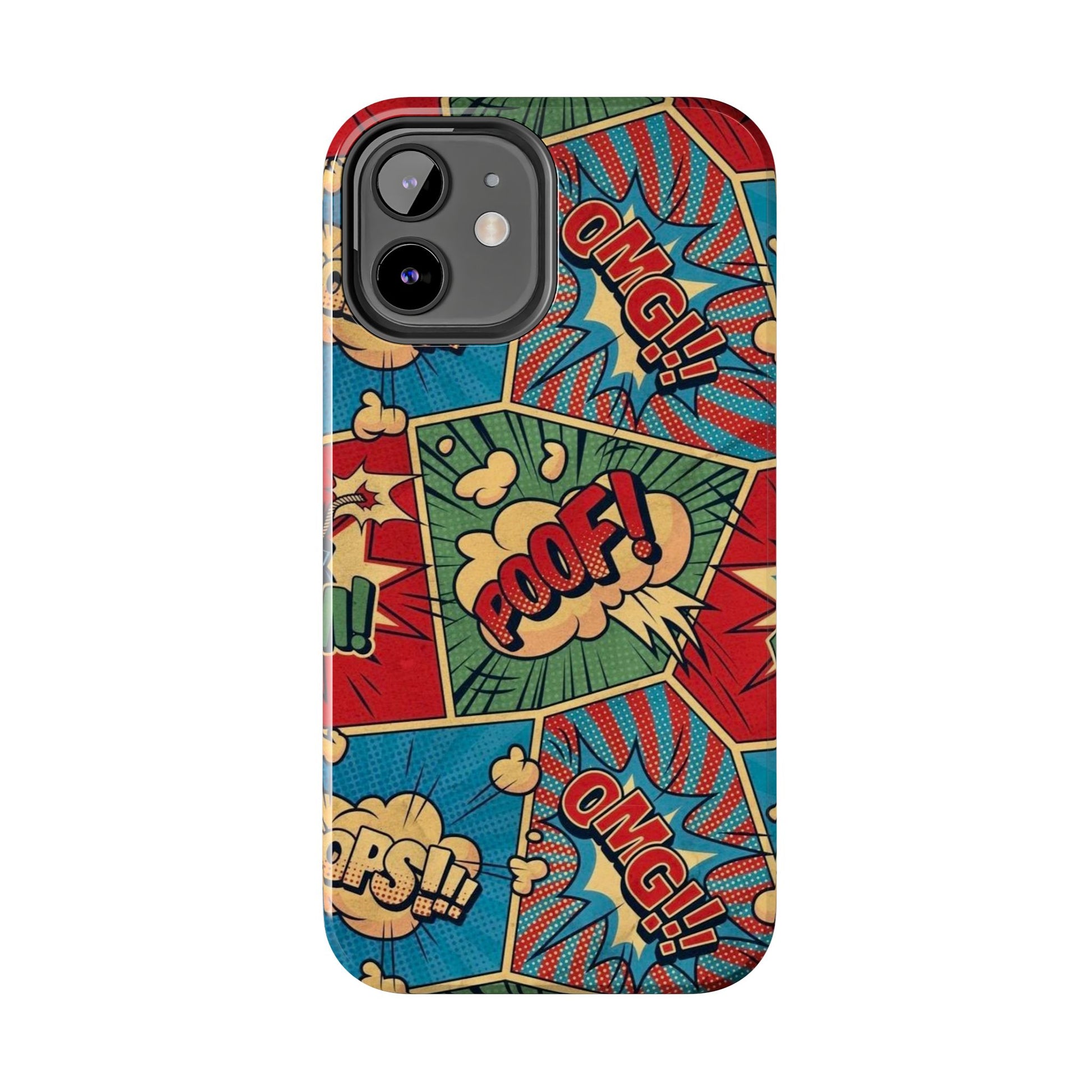 Comics Theme Tough Phone Cases for Iphones & Samsung Durable