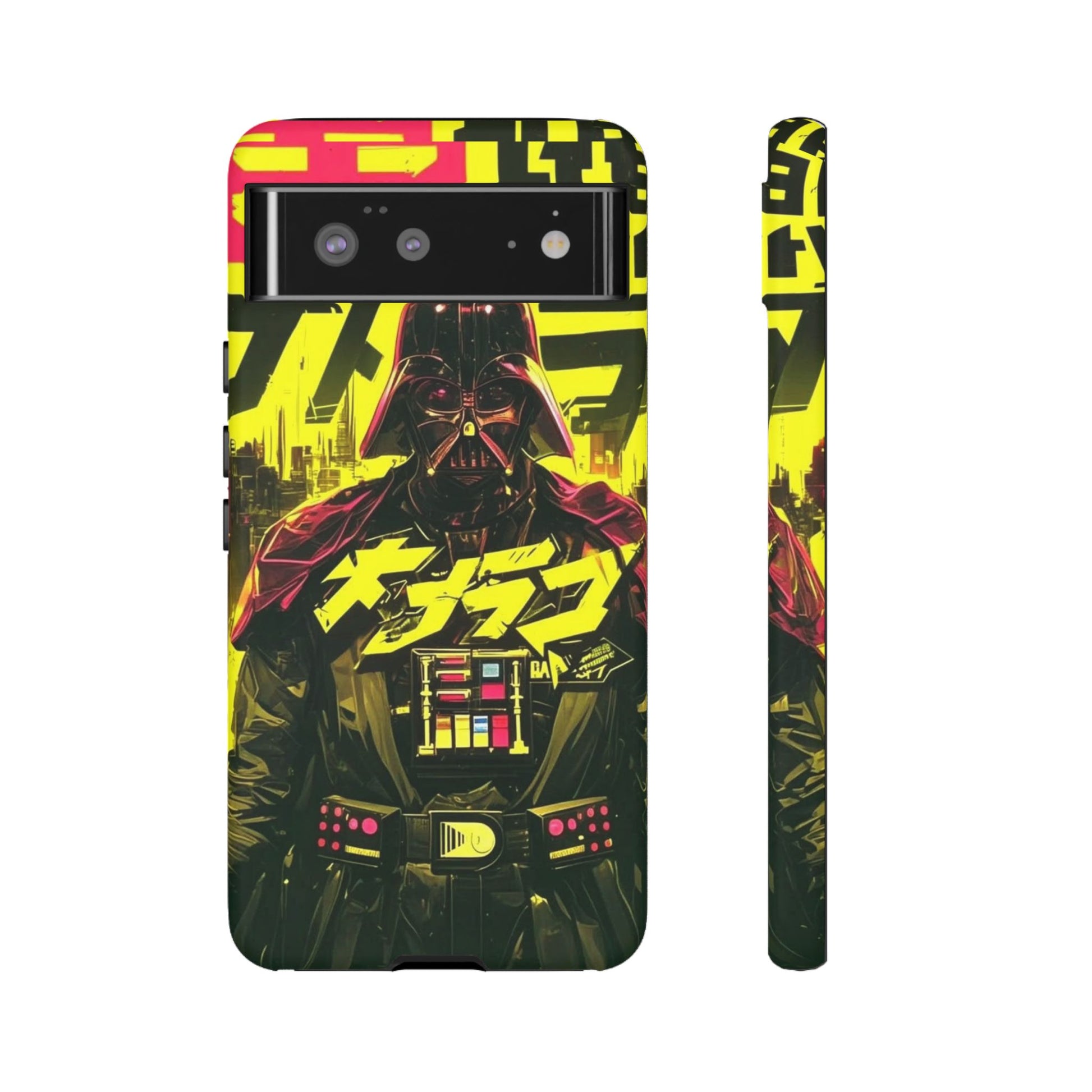 Cyberpunk X Vader Tough Cases for iPhones, Samsung, and Pixel