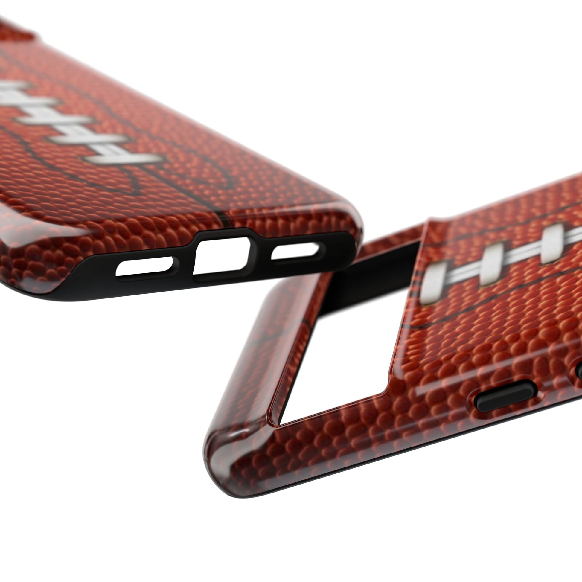 Football Pigskin Print Tough Cases for iPhones, Samsung, and Pixel