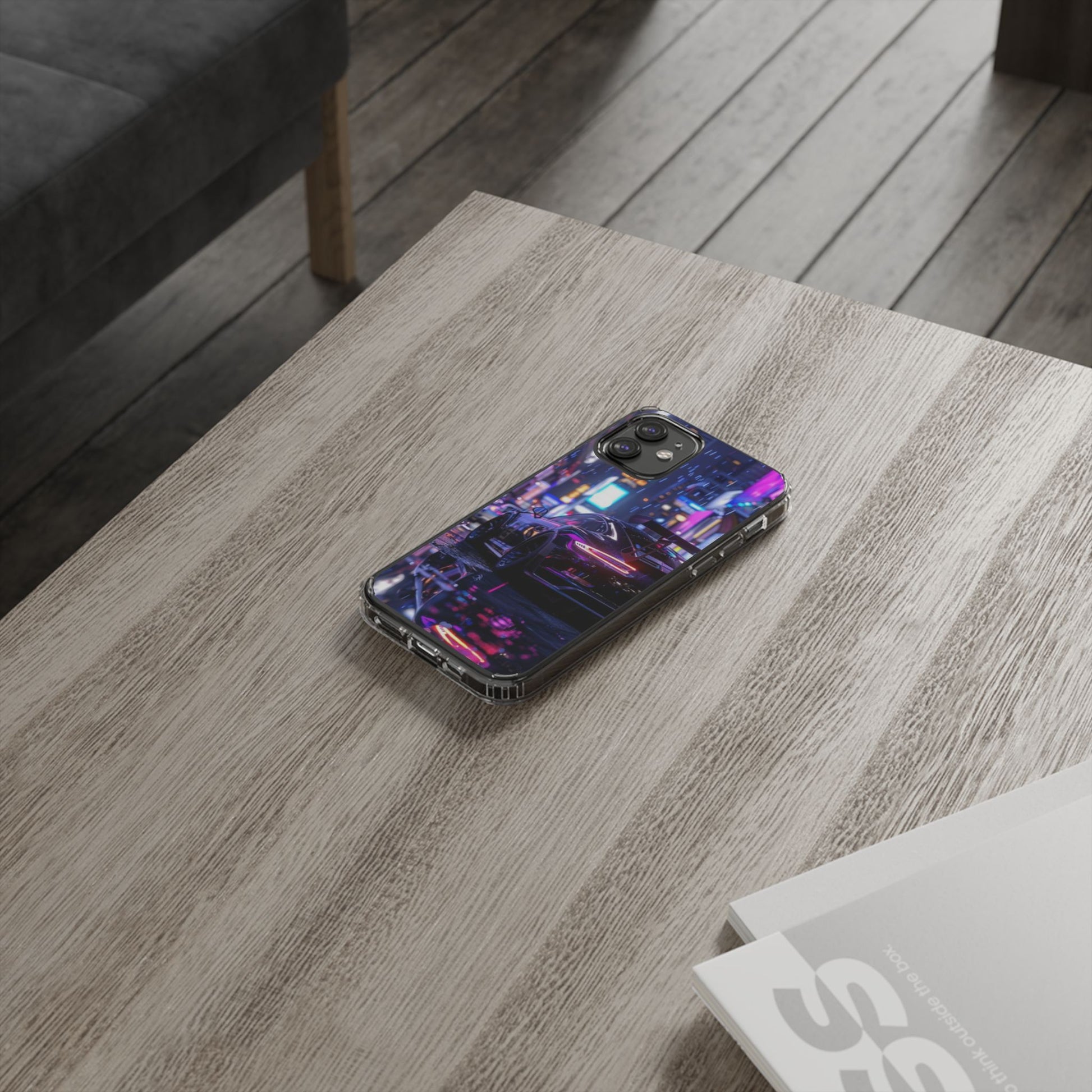 Beautiful Porsche in City Art Iphone, Samsung case