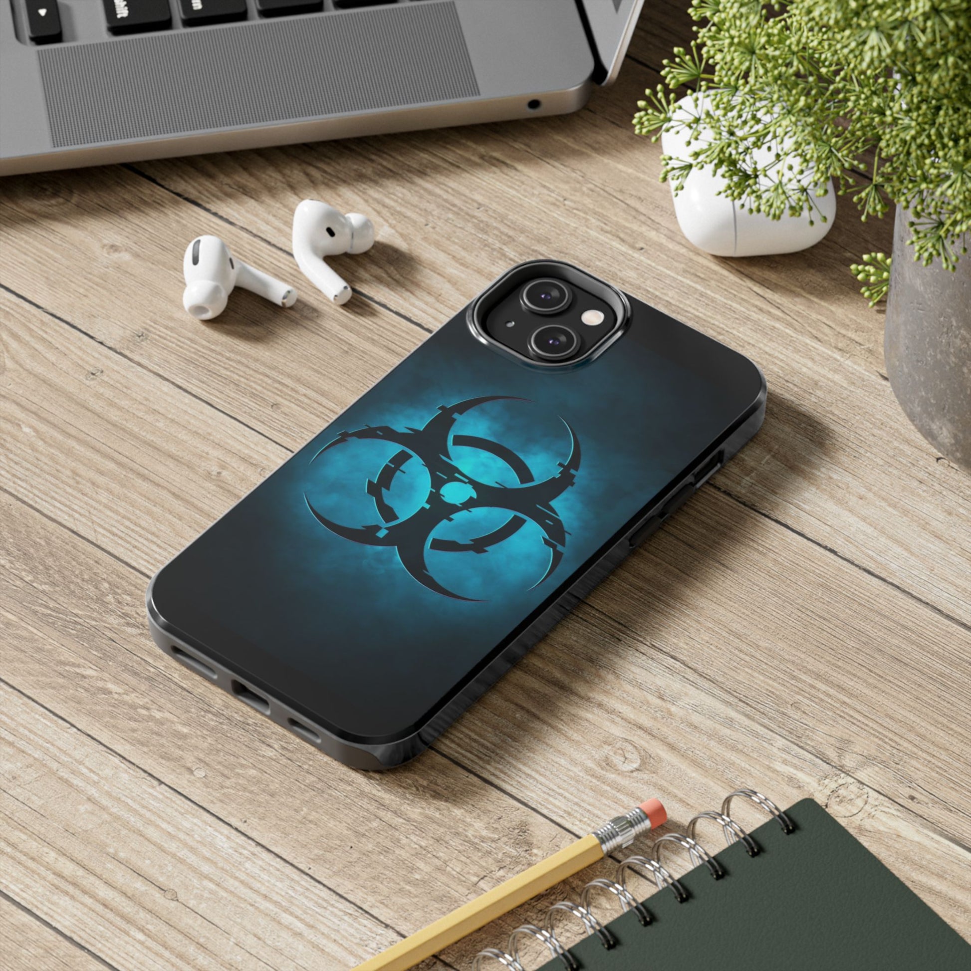 Biohazard Symbol Inspired Phone Cases for Iphones & Samsung Phones