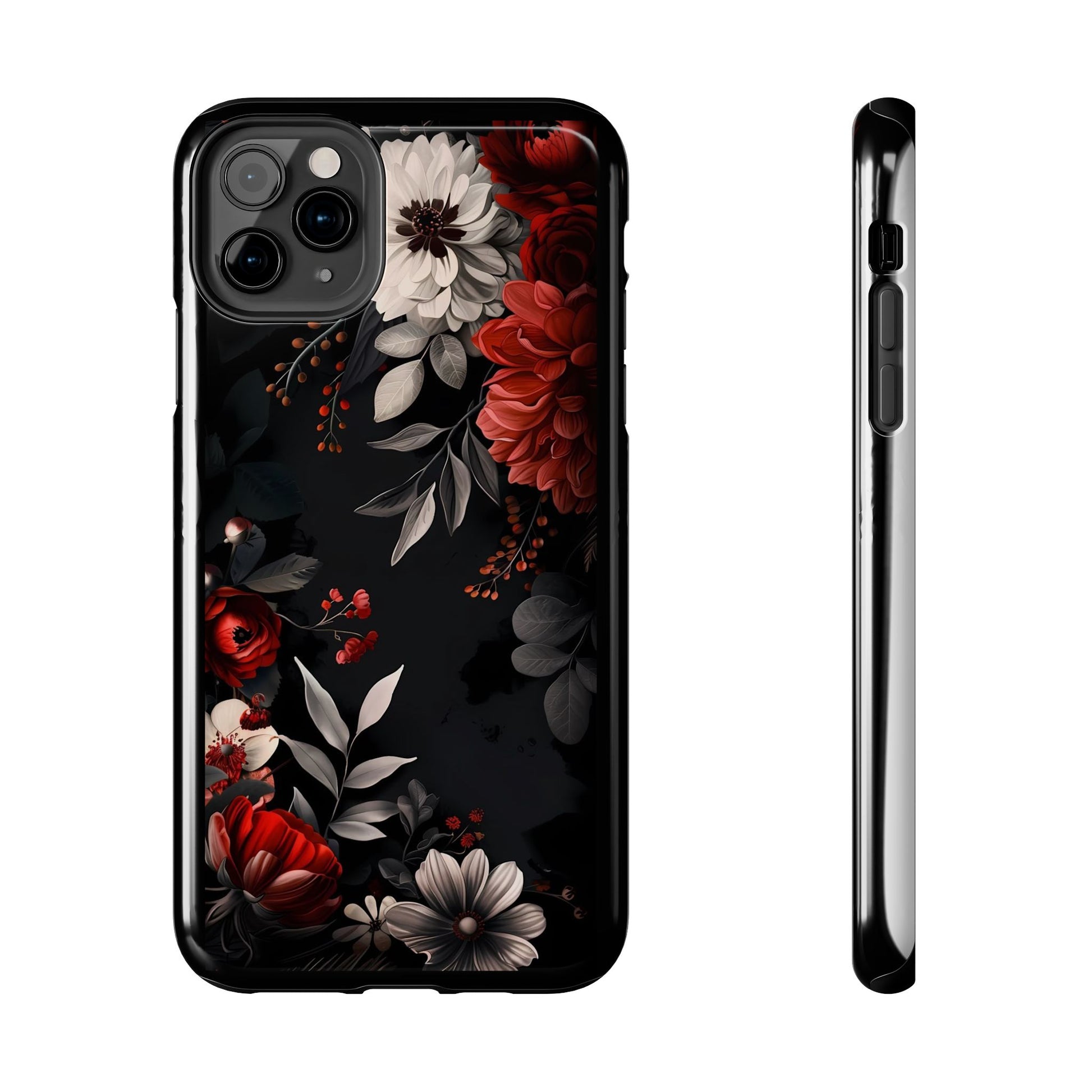 Floral Design Tough Phone Cases for iPhone & Samsung Galaxy Phones