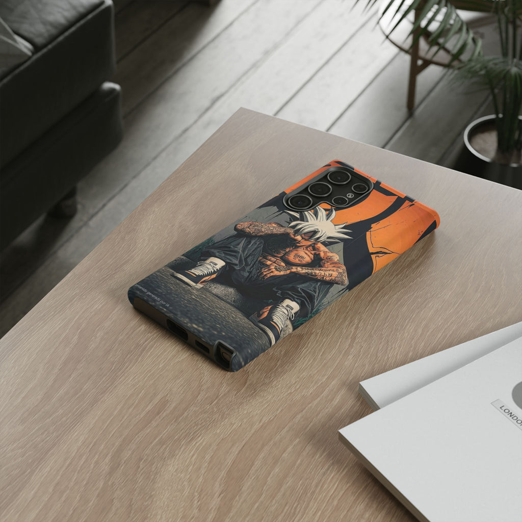 Anime DBZ Thug Tough Cases for iPhones, Samsung, and Pixel