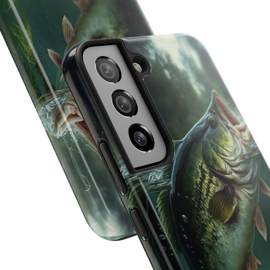 Large Mouth Bass Theme Phone Cases for iPhones & Samsung Phones