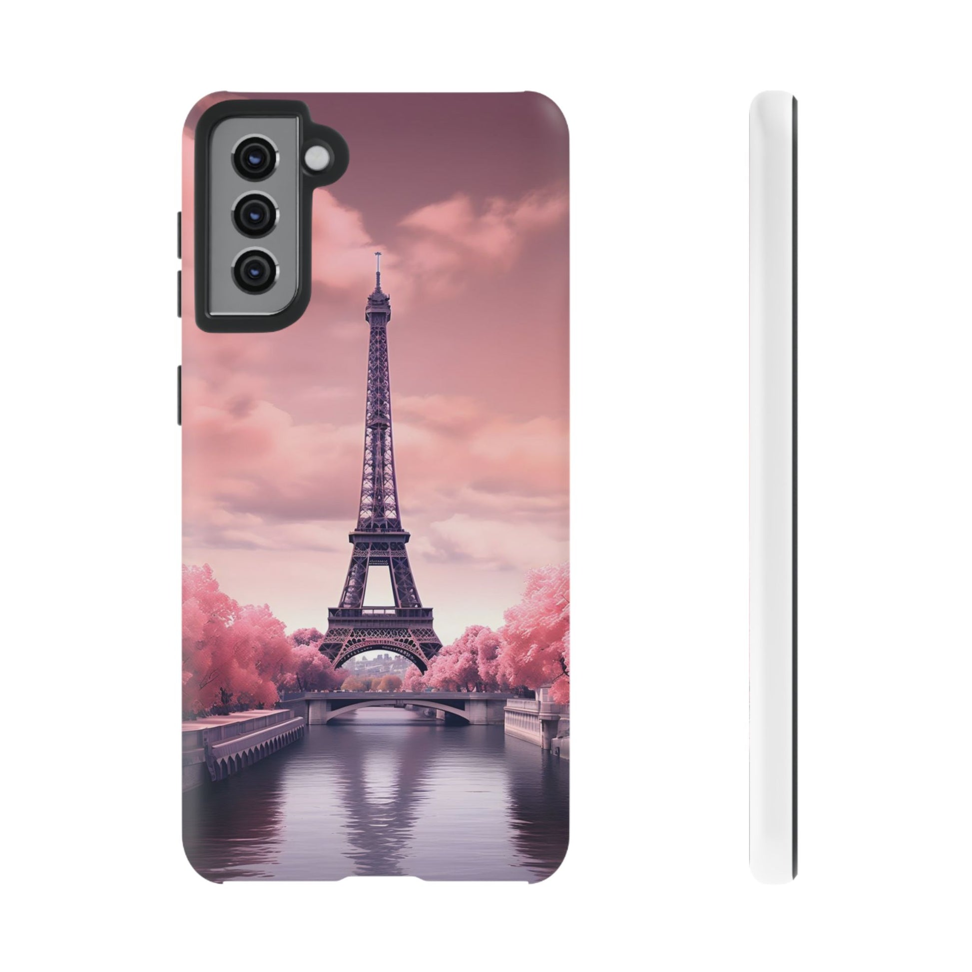 Eiffel Tower Paris Tough Cases for iPhones, Samsung, and Pixel