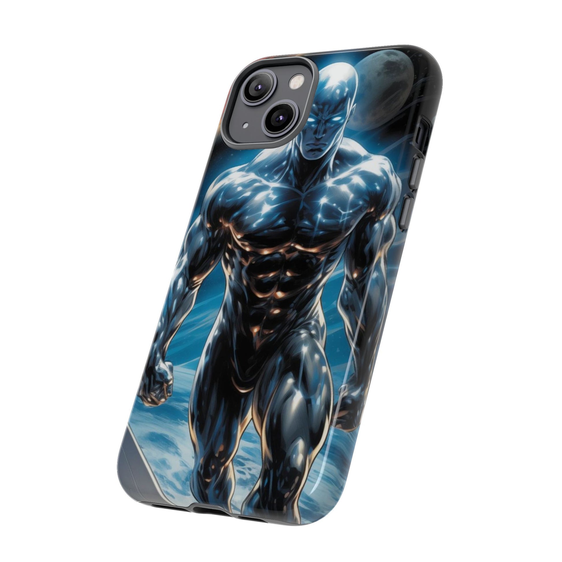 The Silver Surfer Comic Art Phone Case, Tough Cases for iPhones, Samsung, and Pixel