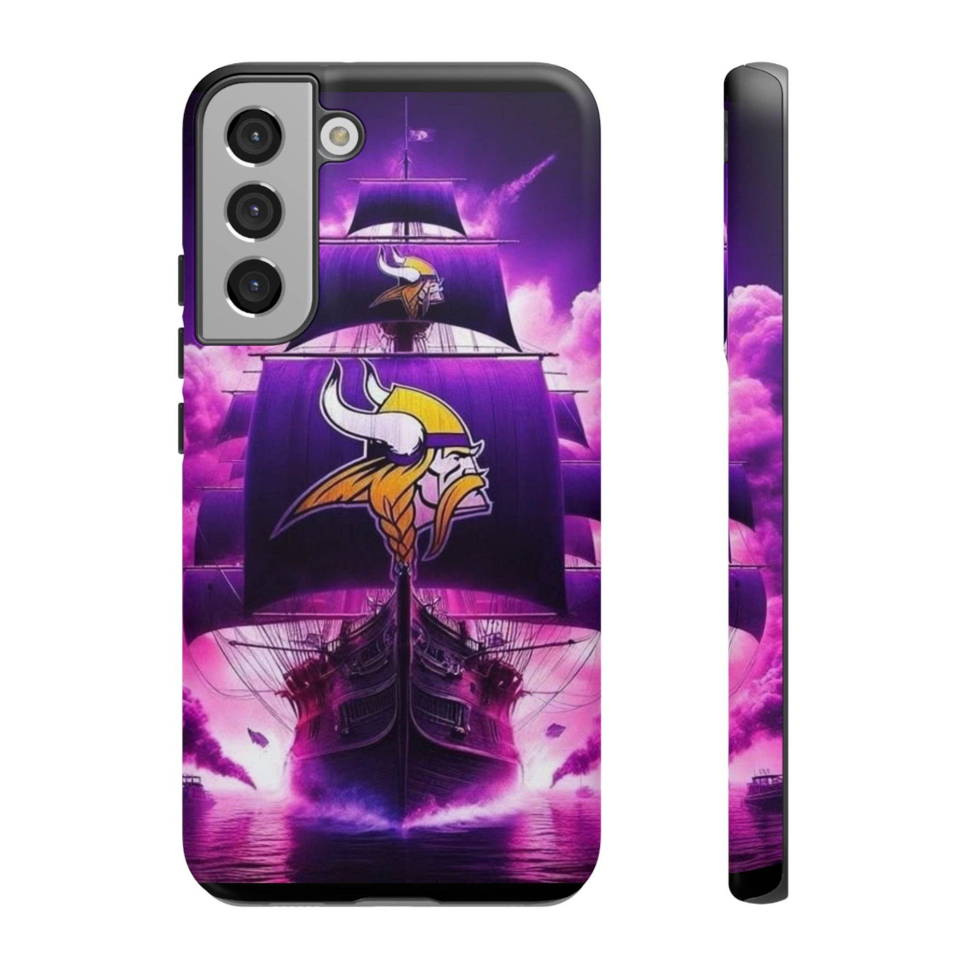 Minnesota Vikings Ship Football Phone Case, Tough Cases for iPhones, Samsung, and Pixel