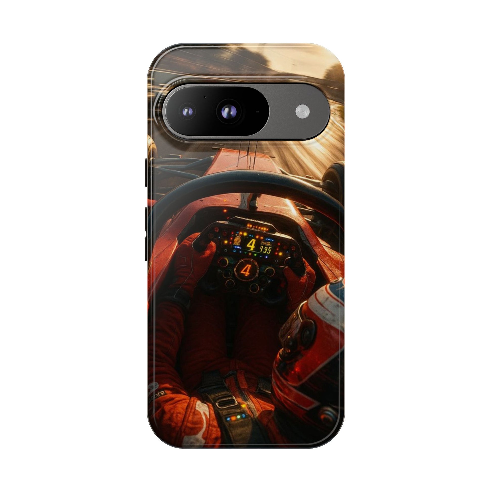 Formula 1 Cockpit Phone Case, Tough Cases for iPhones, Samsung, and Pixel