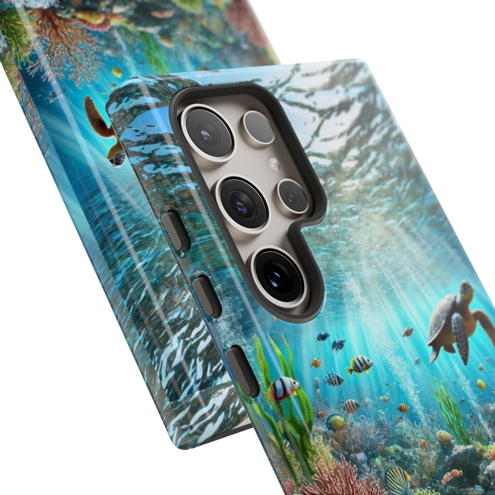 Under Sea Landscape Tough Cases for iPhones, Samsung, and Pixel