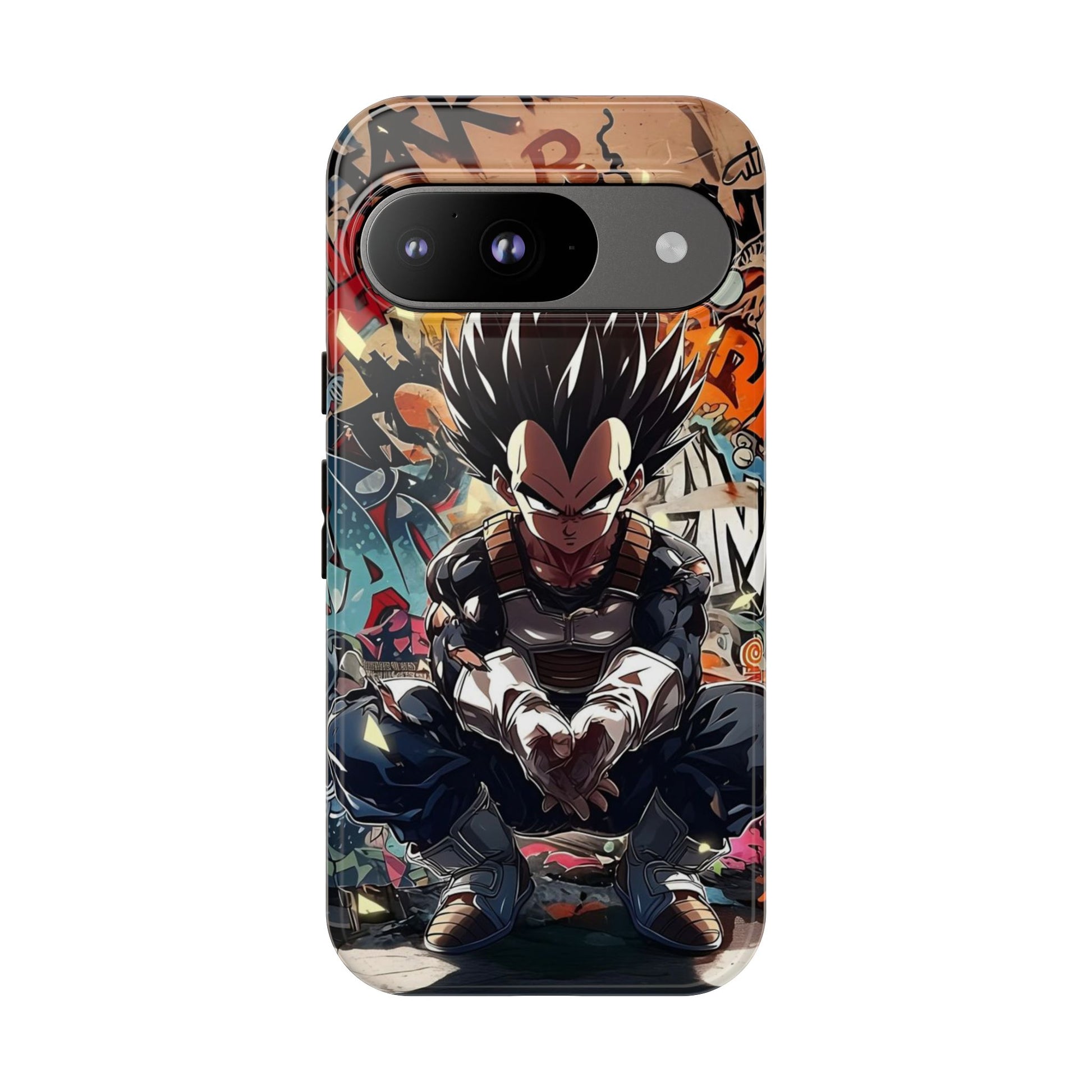 Anime Vegeta Dragon ball Z Tough Cases for iPhones, Samsung, and Pixel