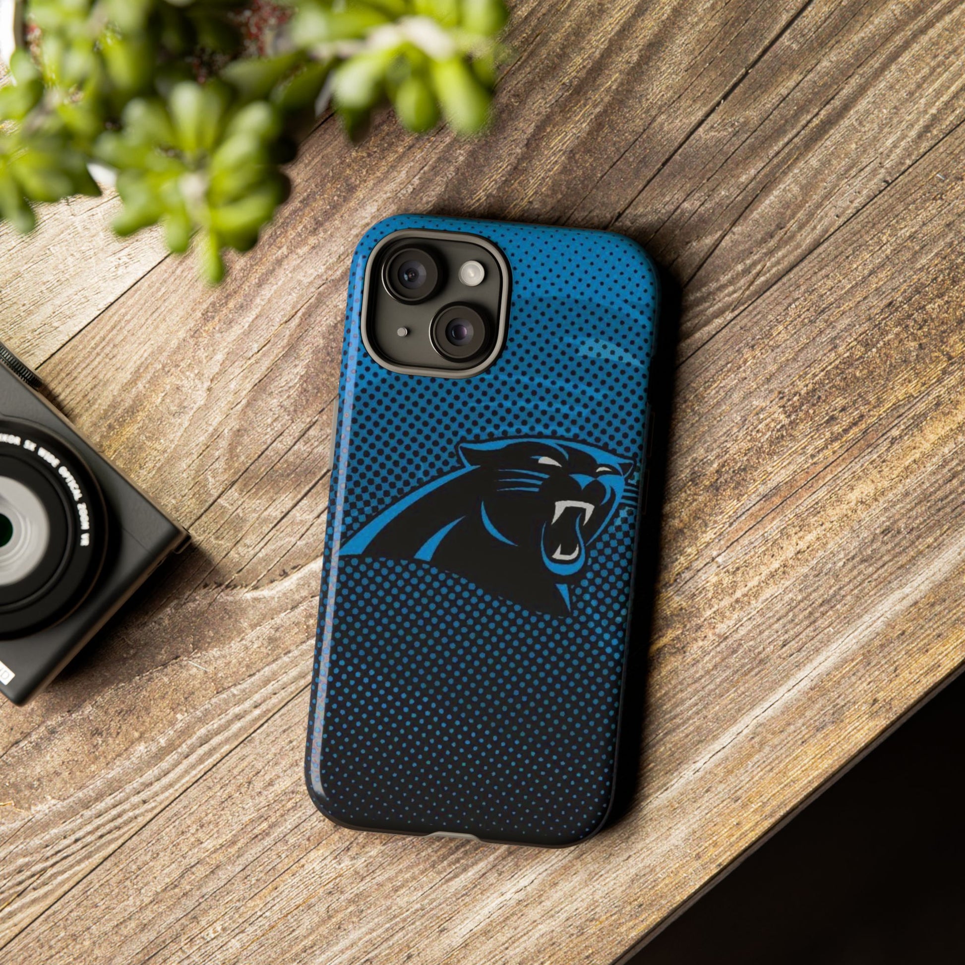 Carolina Panthers Football Logo Tough Cases for iPhones, Samsung, and Pixel