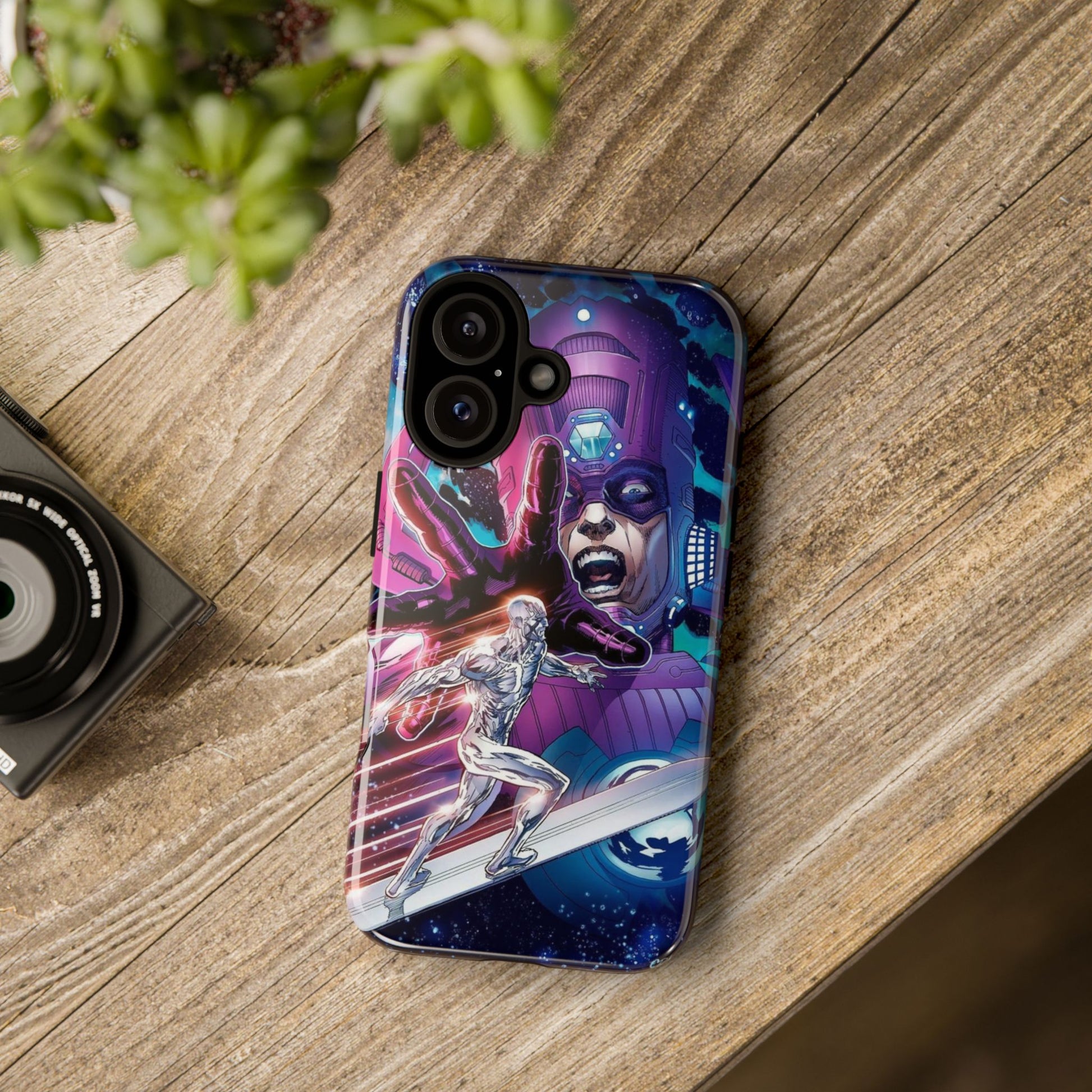 Galactus x Silver Surfer Marvel Phone Case, Tough Cases for iPhones, Samsung, and Pixel