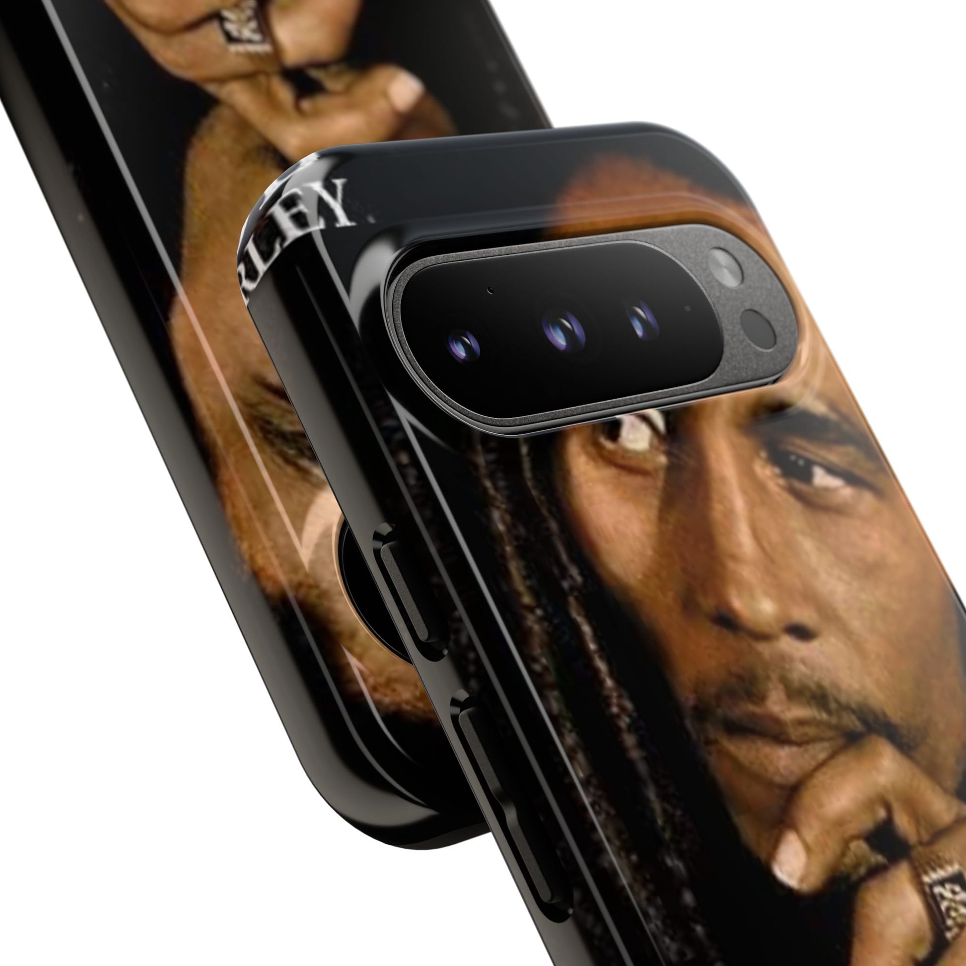 Marley Reggae Tough Cases for iPhones, Samsung, and Pixel