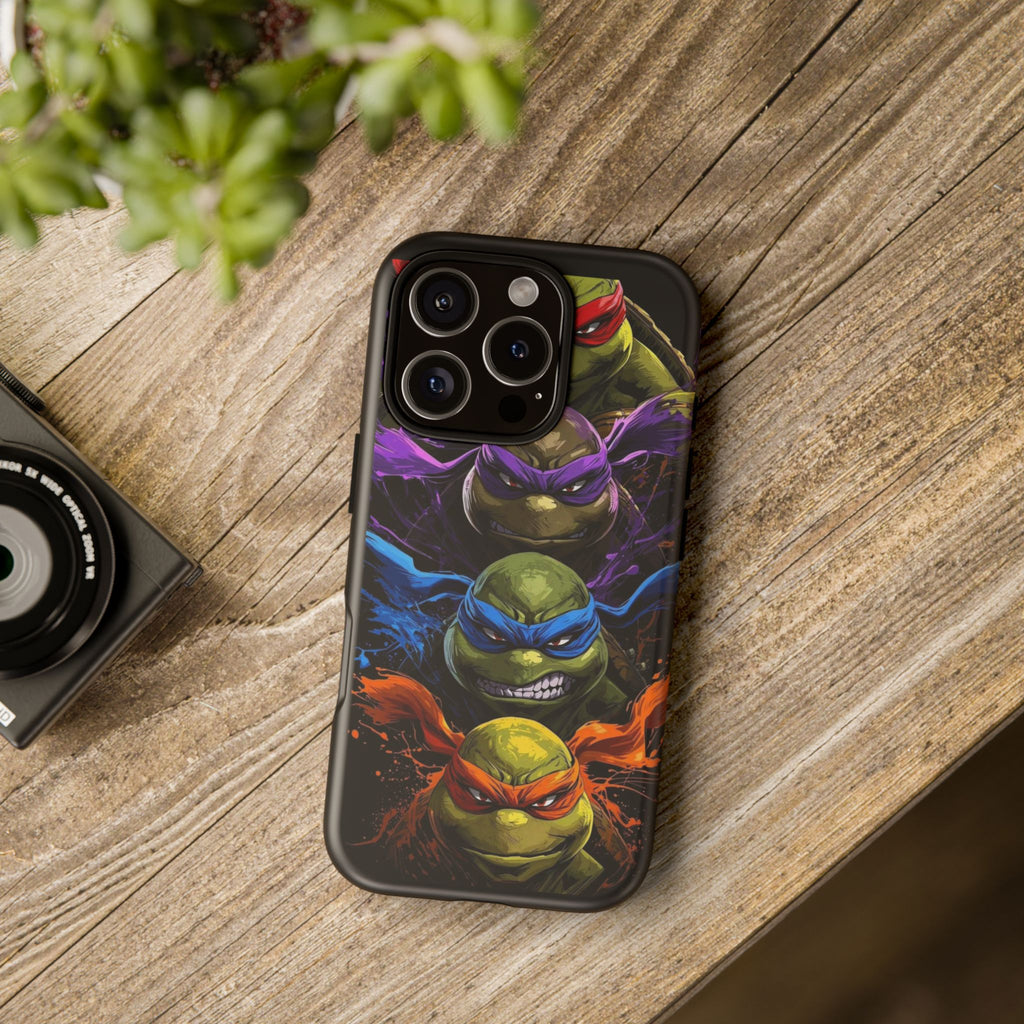 Ninja Turtles Tough Cases for iPhones, Samsung, and Pixel