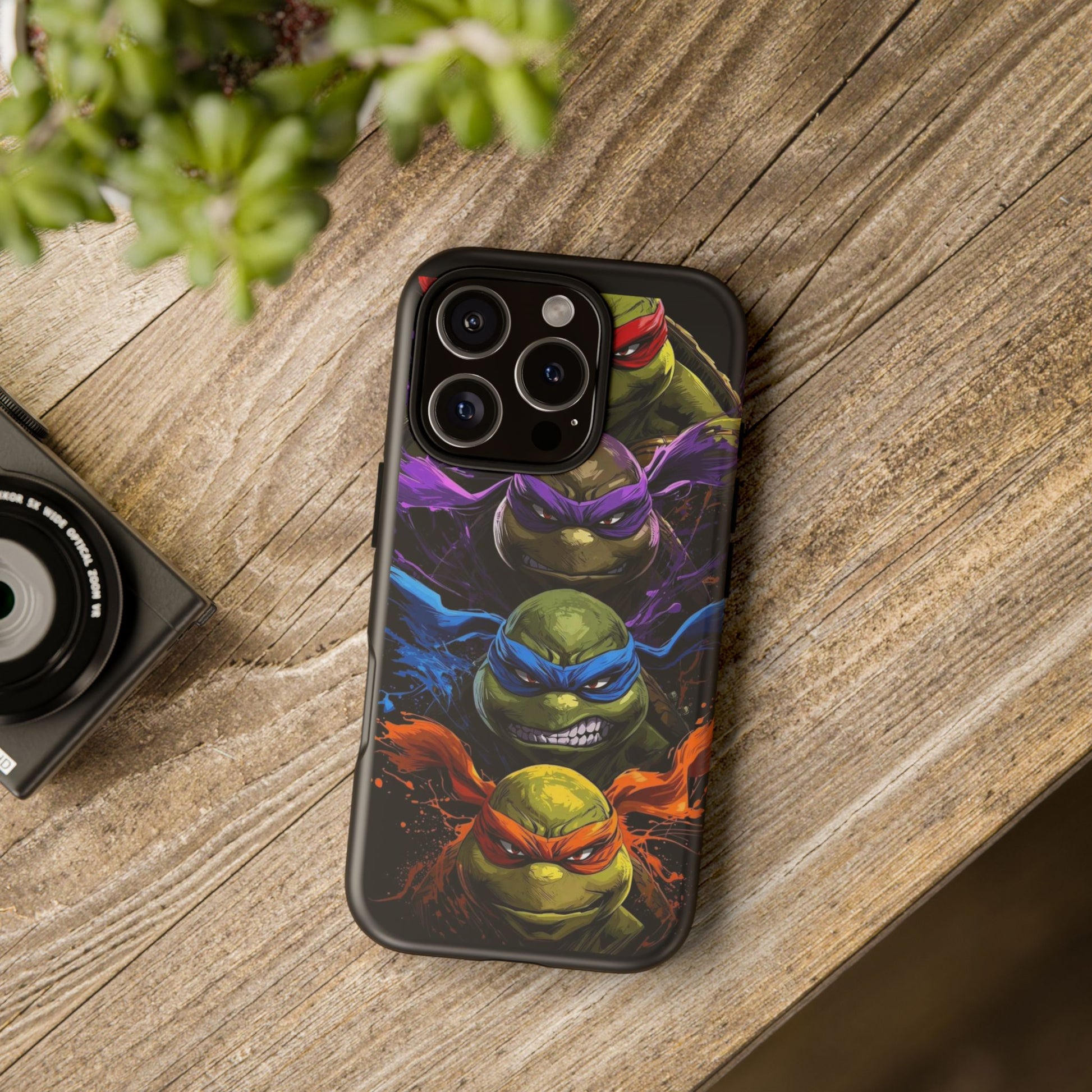 Ninja Turtles Tough Cases for iPhones, Samsung, and Pixel