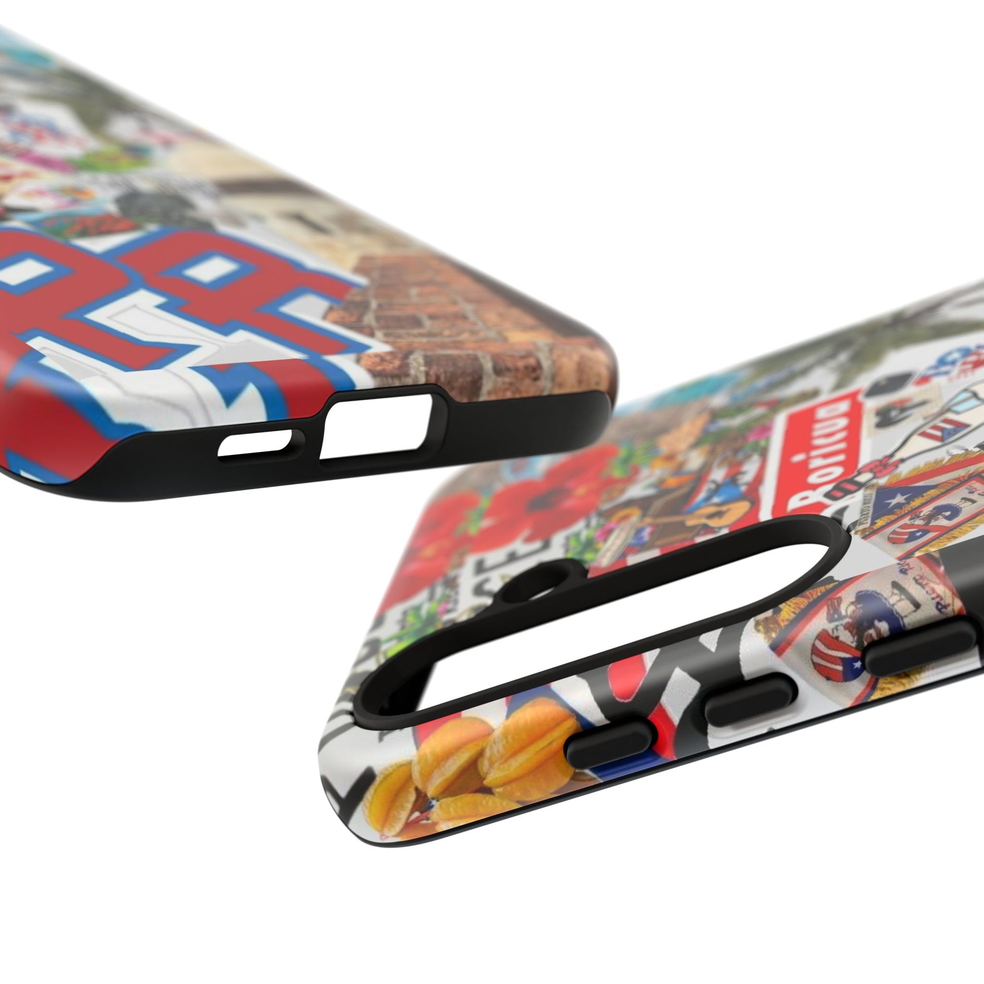 Puerto Rico Boricua Art Tough Cases for iPhones, Samsung, and Pixel