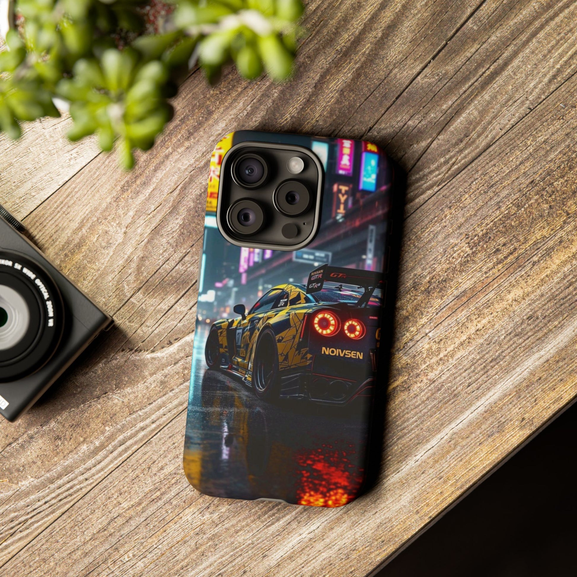 Nissan GTR in Japan Art Tough Cases for iPhones, Samsung, and Pixel