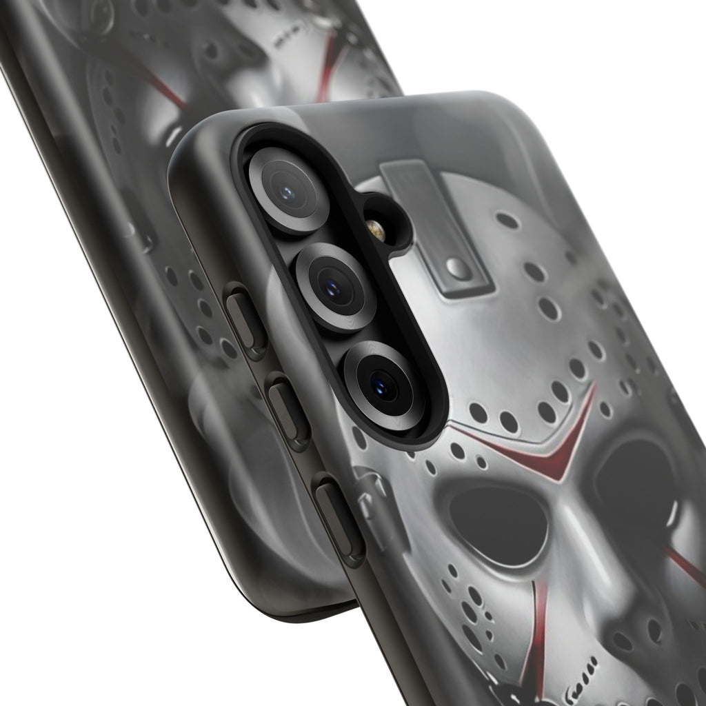 Friday the 13th Jason's Mask Tough Cases for iPhones, Samsung, and Pixel