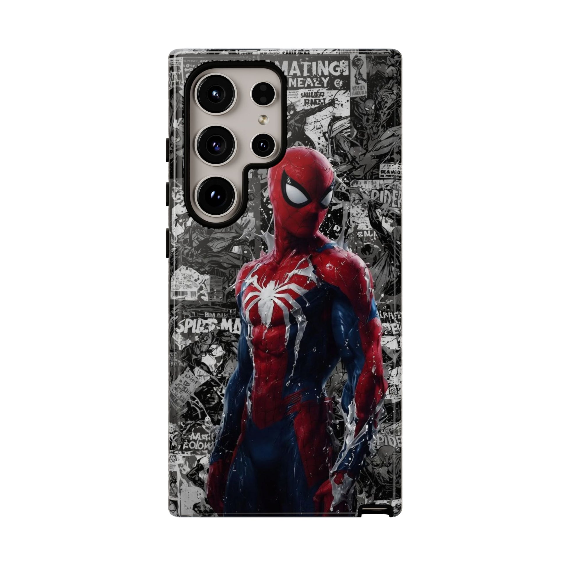 Spiderman Phone Case, Tough Cases for iPhones, Samsung, and Pixel