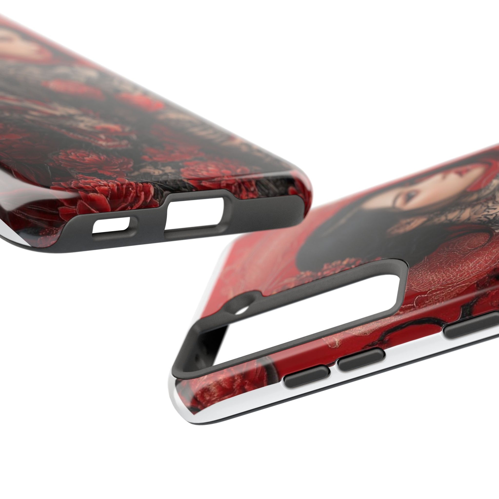 Japanese Geisha Tattooed Girl Phone Cases for Iphones & Samsung Durable