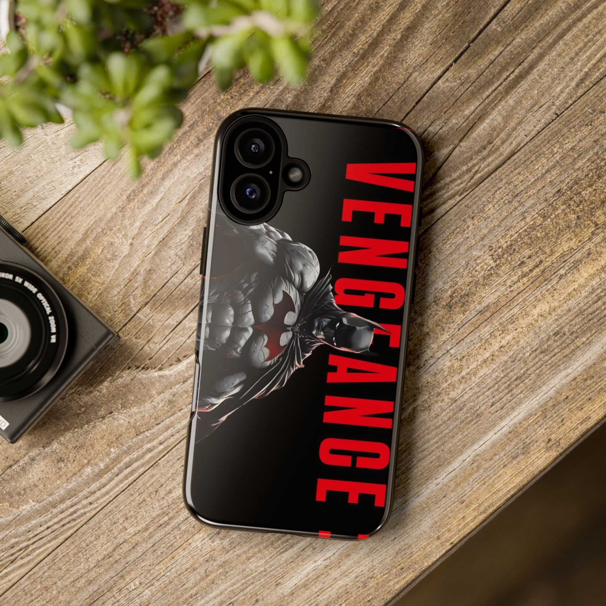 DC Comics Batman Vengence Tough Cases for iPhones, Samsung, and Pixel