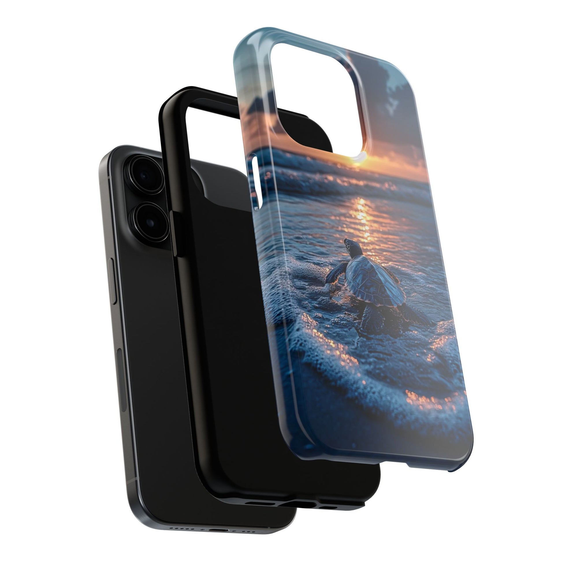 Beautiful Sea Turtle Themed Tough Phone Cases for Iphones & Samsung Phones