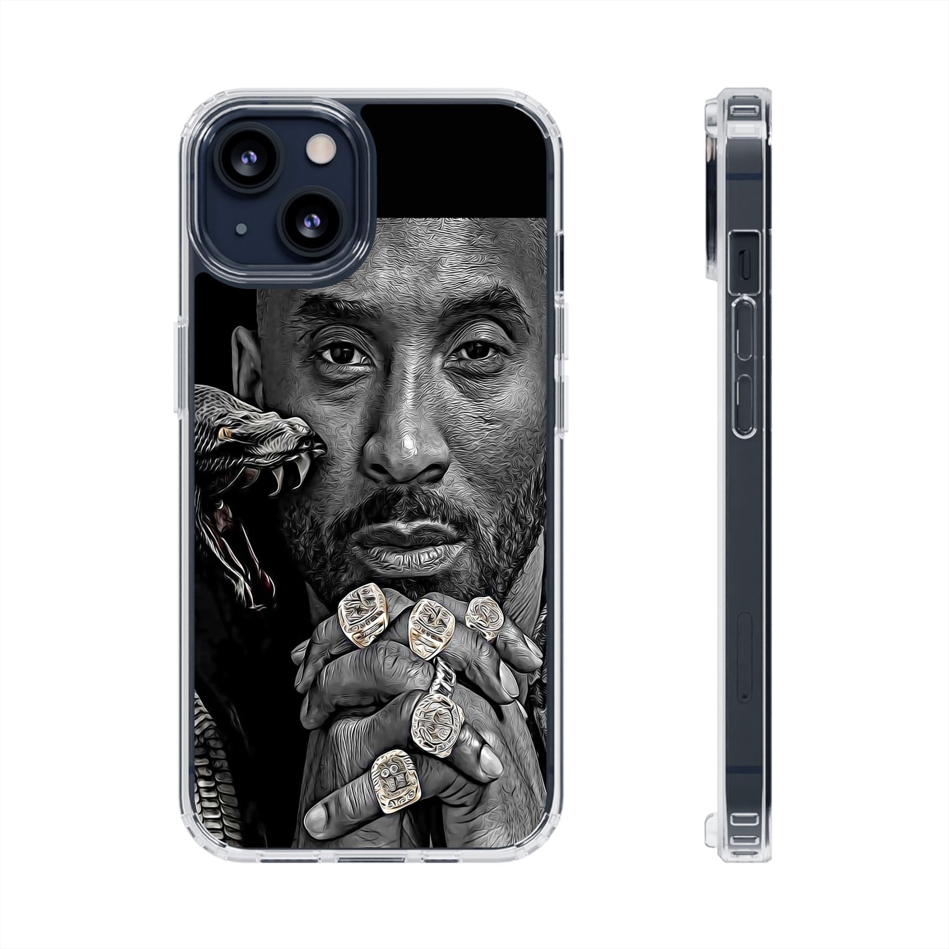 Kobe Championship Rings Mamba Themed Protective Iphone and Samsung case