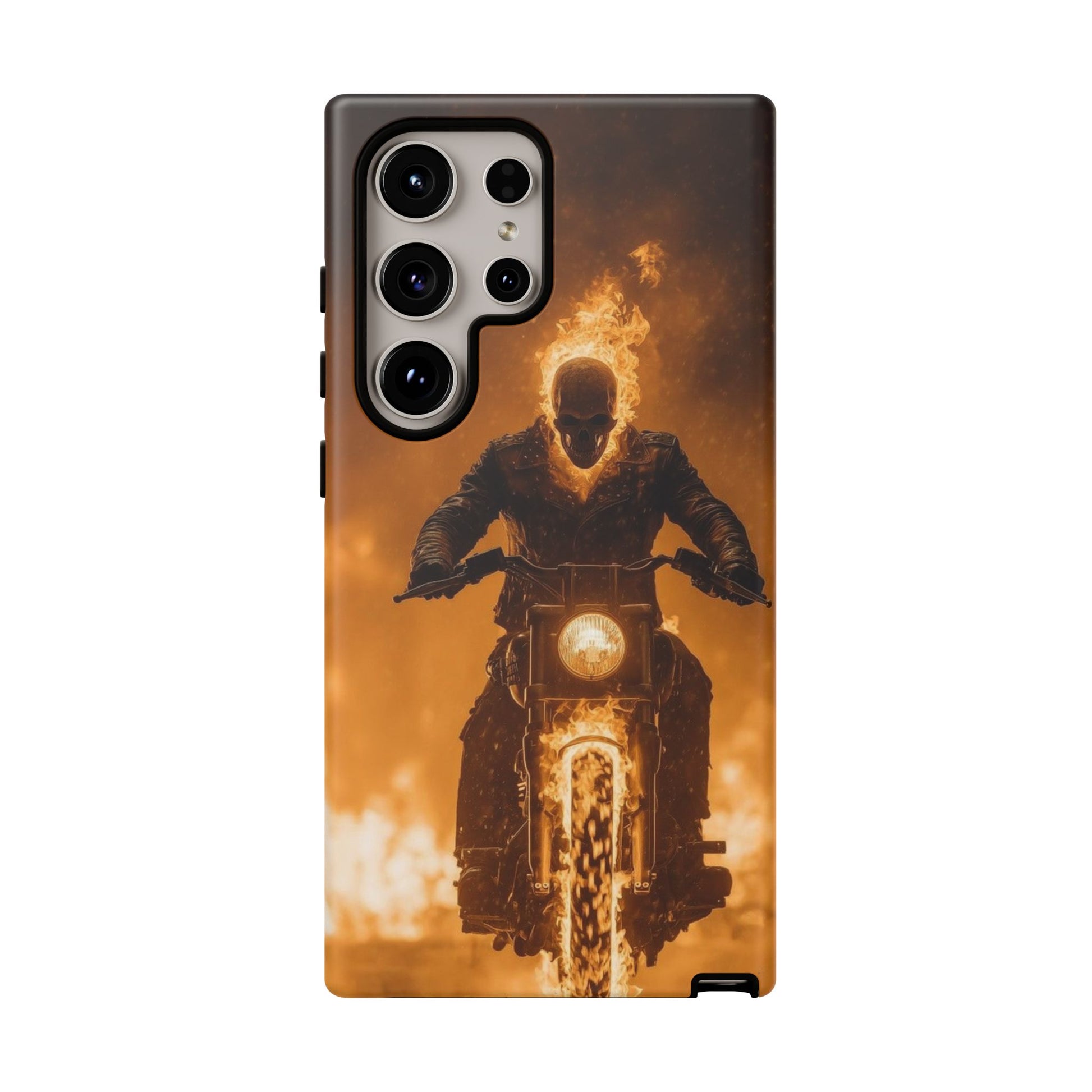 Marvel's Ghostrider Tough Cases for iPhones, Samsung, and Pixel