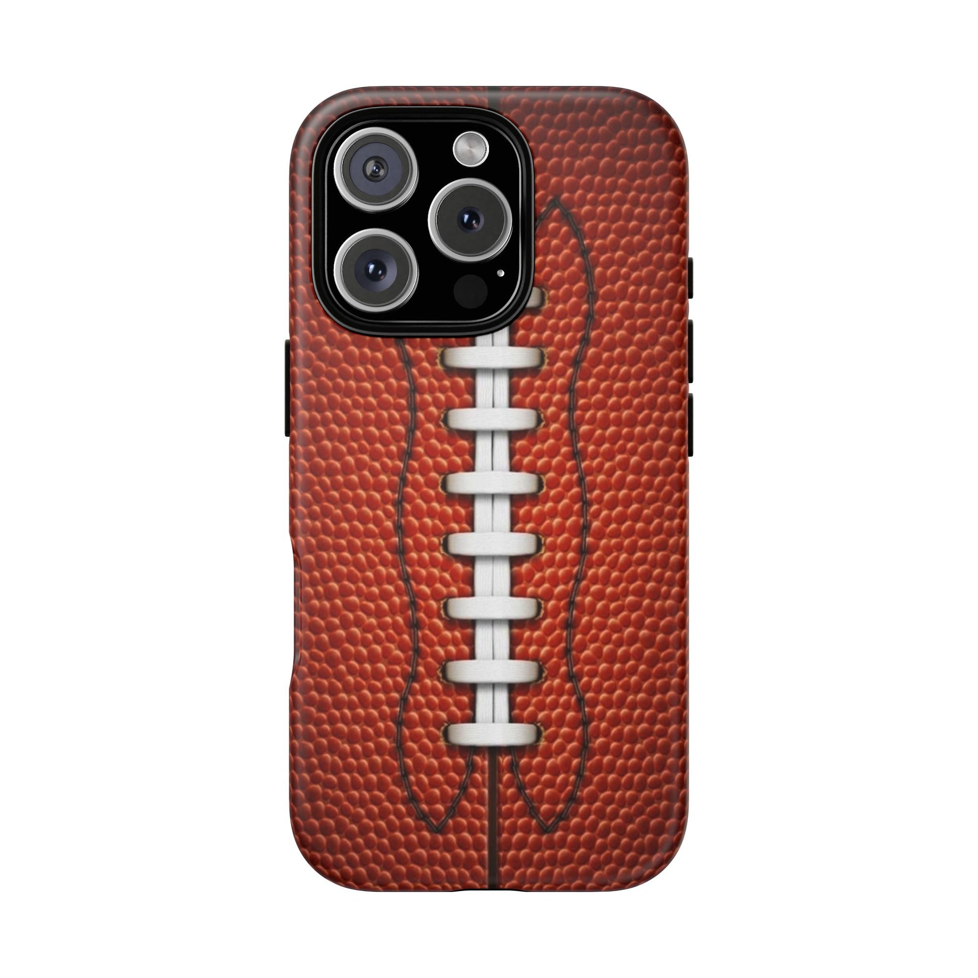 Football Pigskin Print Tough Cases for iPhones, Samsung, and Pixel